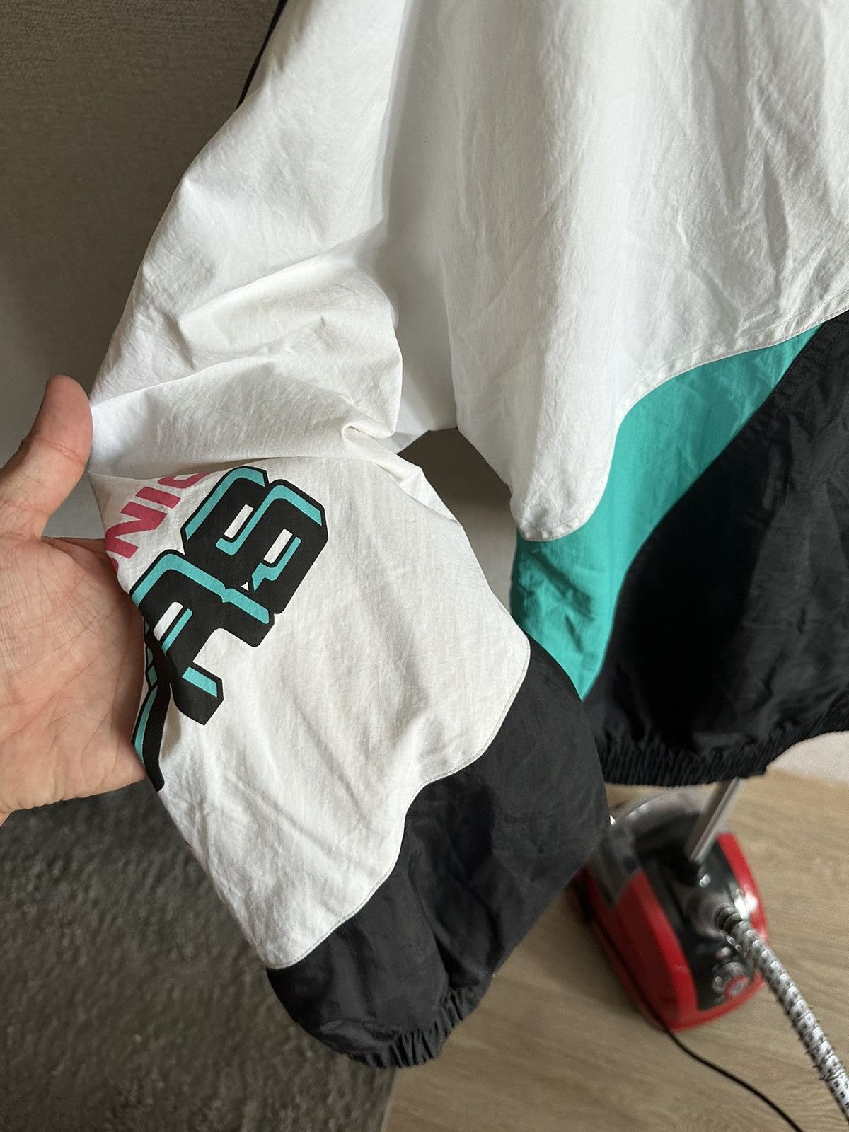 Mitchell & Ness Vintage Mitchell Ness San Antonio Spurs Nylon Jacket Size US M / EU 48-50 / 2 - 13 Thumbnail