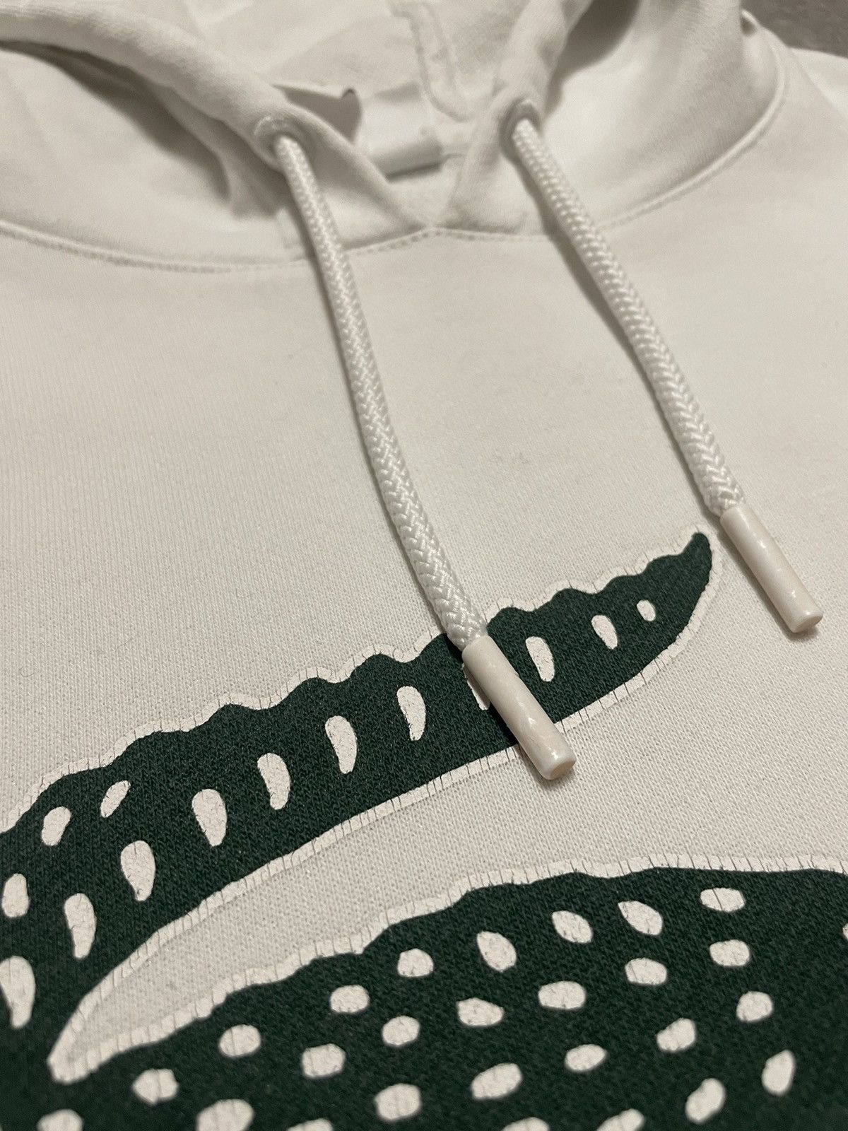 Lacoste Vintage Lacoste Big Logo Hoodie L Size US L / EU 52-54 / 3 - 10 Thumbnail