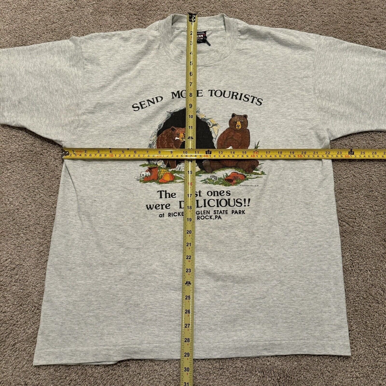 Other Vintage 80s Funny Graphic Print Comical Shirt Bears Size XL Size US XL / EU 56 / 4 - 6 Thumbnail