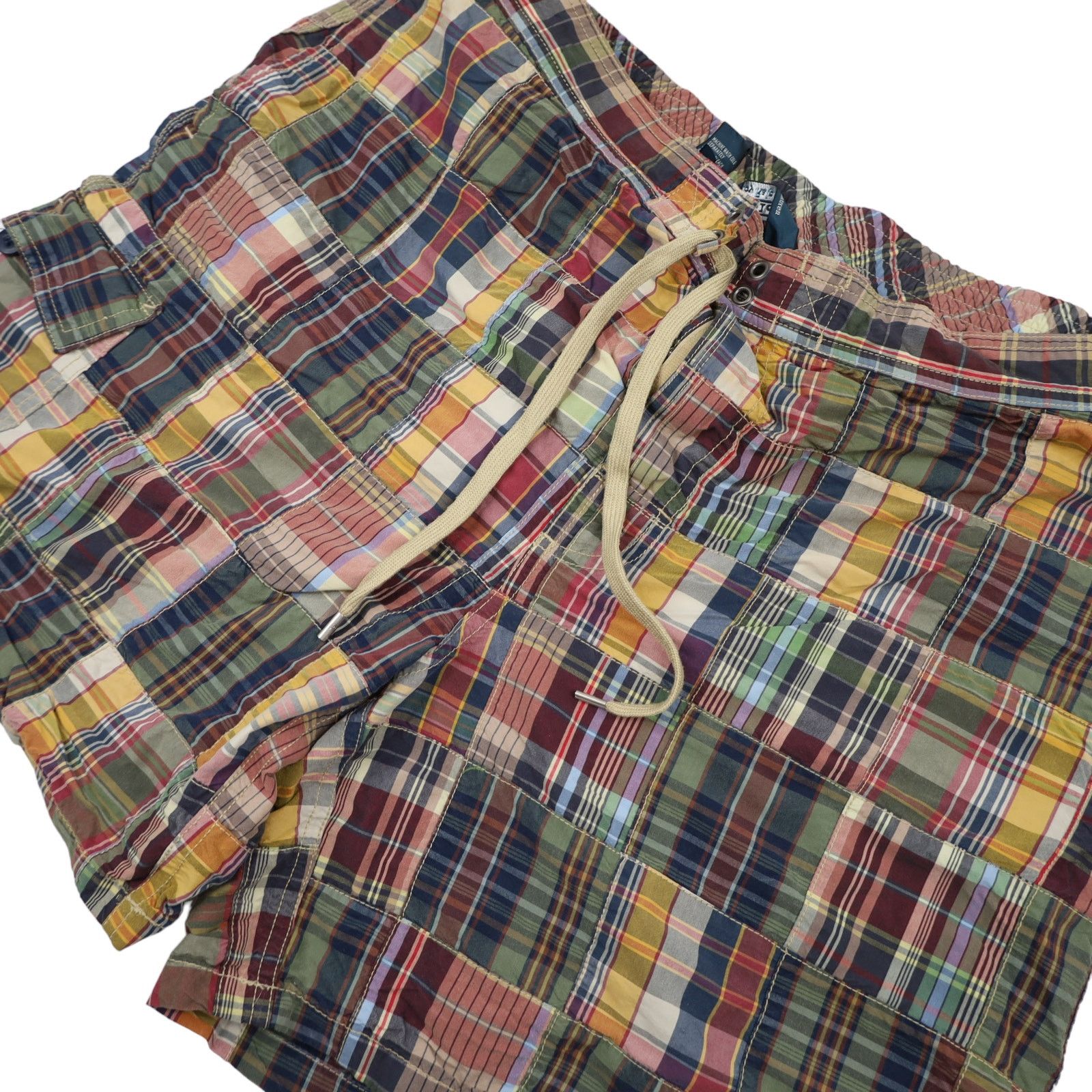 Polo Ralph Lauren × Vintage Vintage Polo Ralph Lauren Patchwork Swim Trunks Size US 36 / EU 52 - 2 Thumbnail
