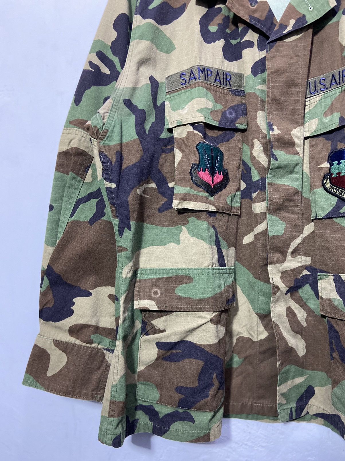 Other Vintage US Army Military Camouflage Field Jacket Size US XL / EU 56 / 4 - 4 Thumbnail