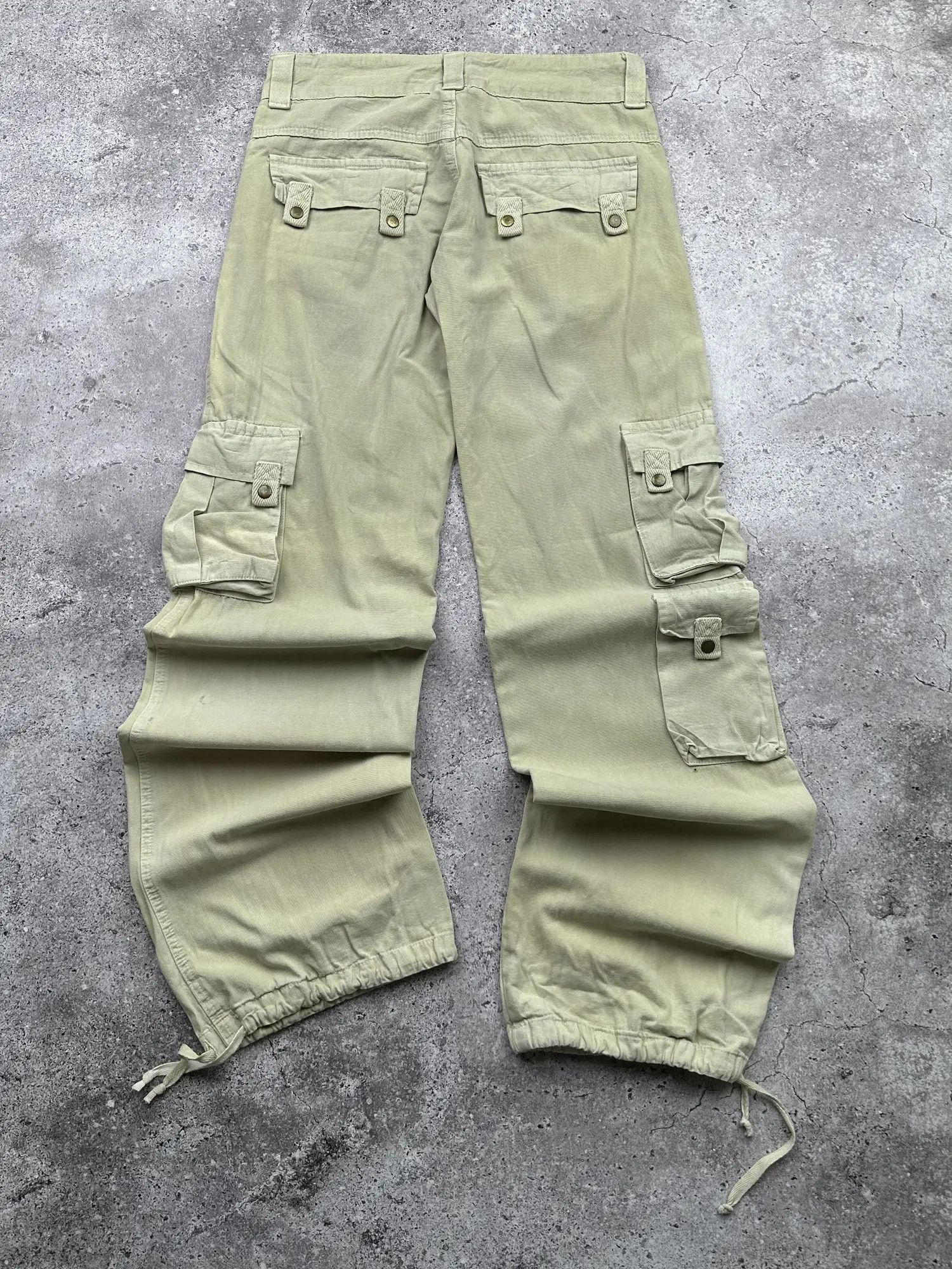 Dolce & Gabbana Dolce&Gabbana Vintage Cargo Multi-Pocket Pants C564(V545) Size 27" / US 4 / IT 40 - 13 Thumbnail