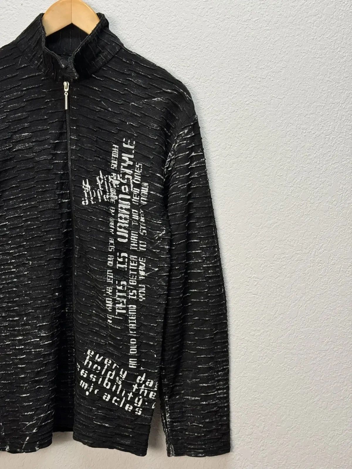 Designer × Vintage VINTAGE SWEATER AVANT GARDE IF SIX WAS NINE STYLE GOTHIC Size US L / EU 52-54 / 3 - 6 Thumbnail