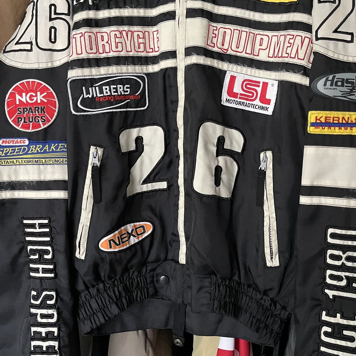 NASCAR 90s High Speed Racing Nascar F-1 Bomber Jacket Size US M / EU 48-50 / 2 - 6 Thumbnail