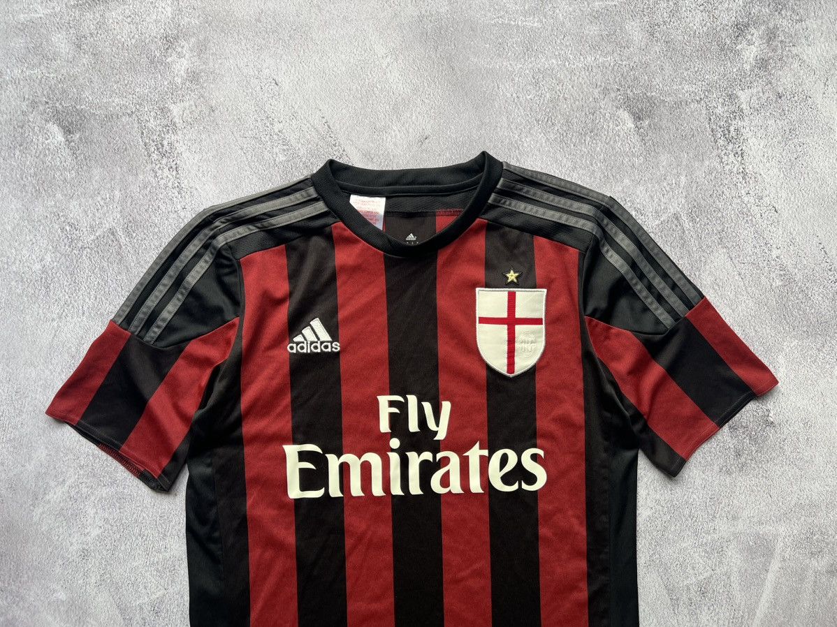 Adidas Adidas Fc AC Milan 2015 Football Jersey Size YXL Size US XS / EU 42 / 0 - 3 Thumbnail