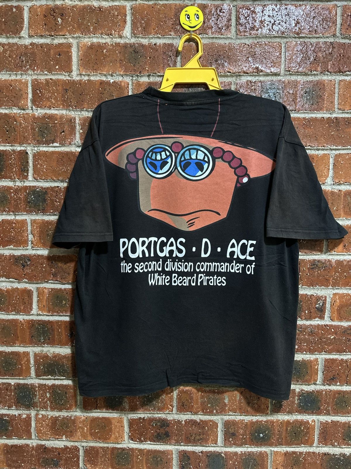 Anime × Japanese Brand One Peace Portgas D Ace Sun Faded Size US XL / EU 56 / 4 - 1 Thumbnail