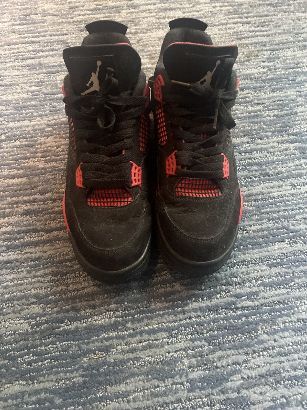 Jordan Brand × Nike Jordan 4 Red Thunder Size US 11.5 / EU 44-45 - 3 Thumbnail