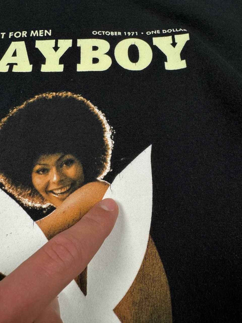 Playboy Huf & PlayBoy Black T-Shirt Big Logo Size S Size US S / EU 44-46 / 1 - 14 Thumbnail