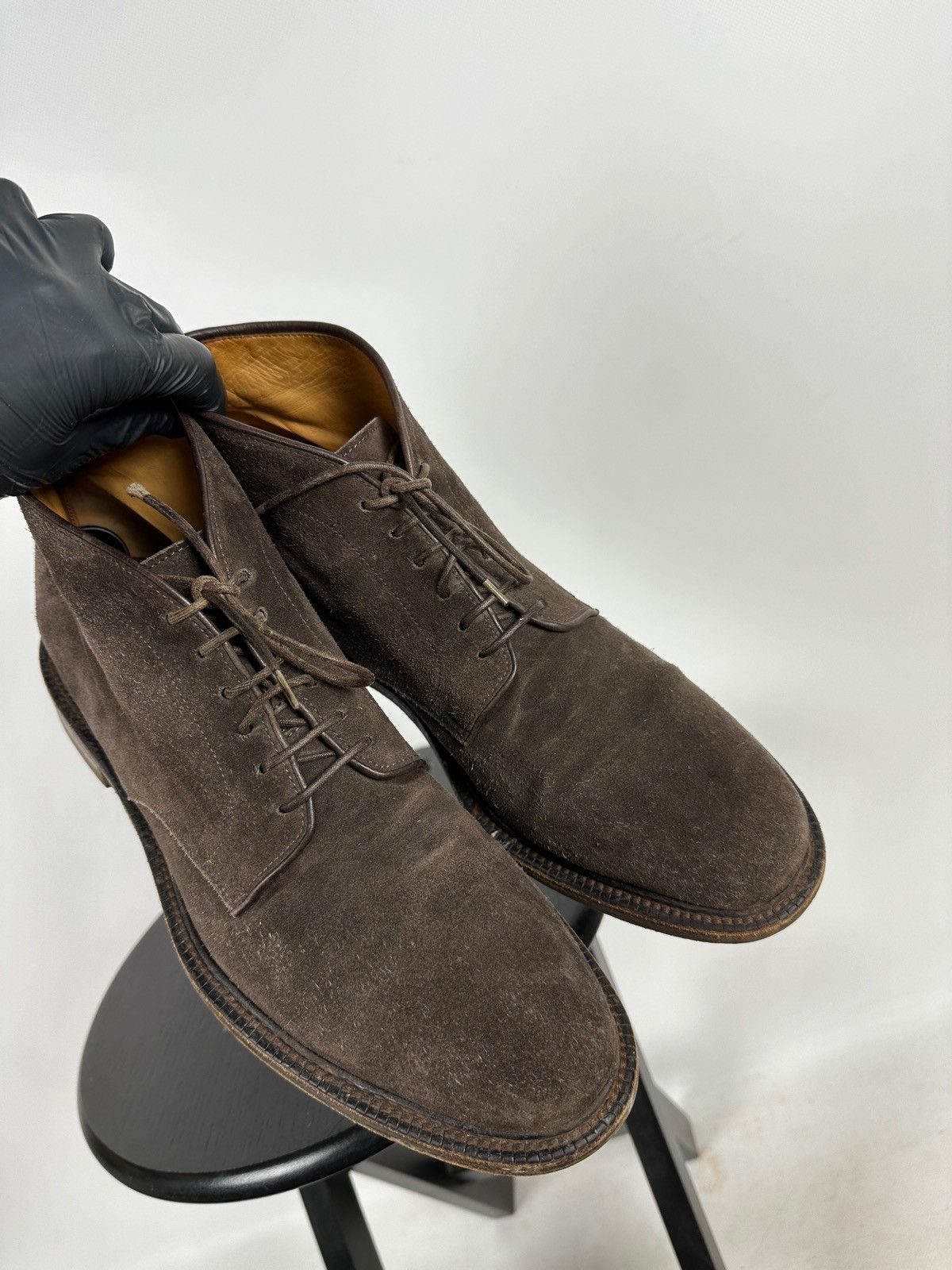 Officine Creative Officine Creative Desert Brown Suede Boots Size US 13 / EU 46 - 12 Thumbnail