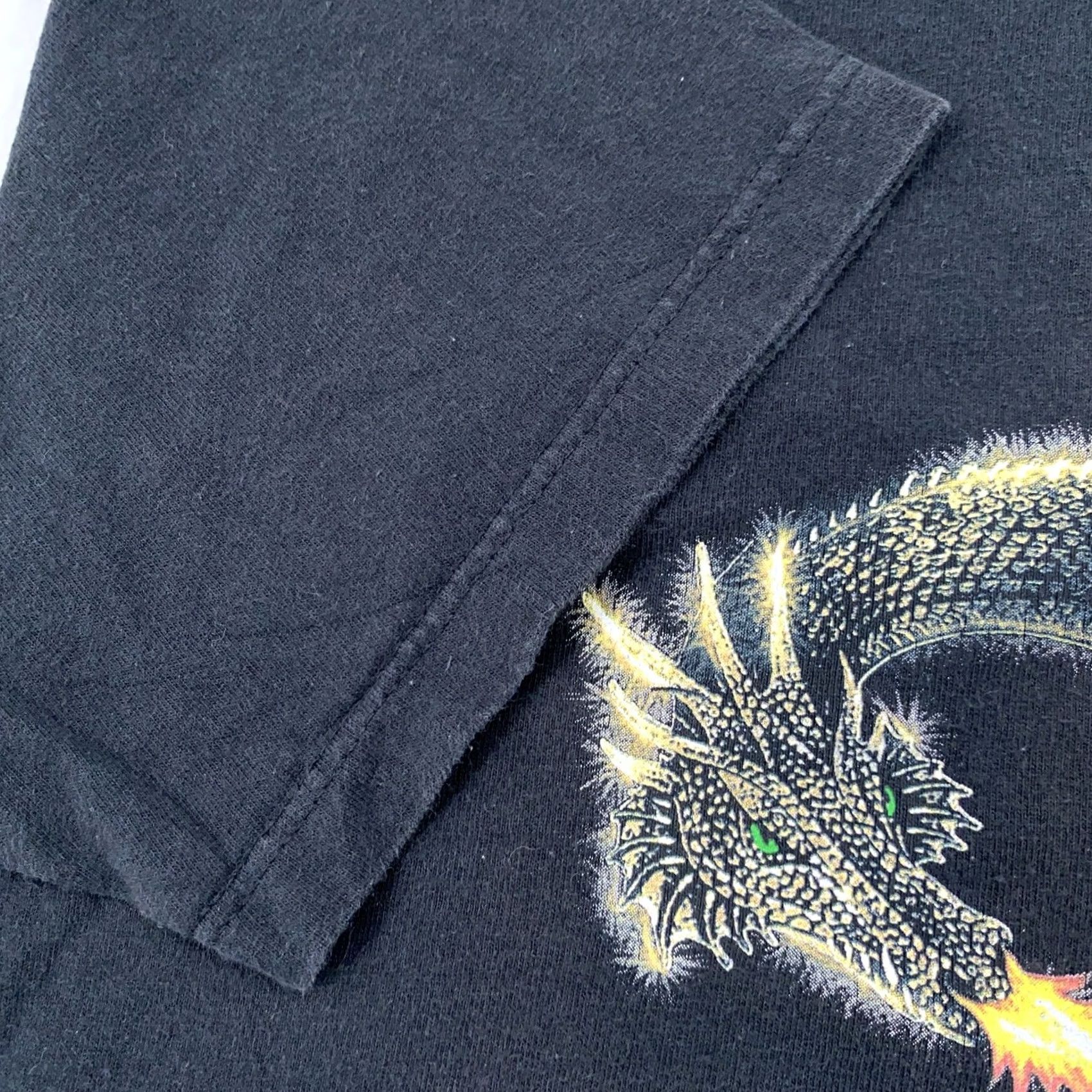 Vintage VINTAGE Excalibur Las Vegas Shirt Mens M/L Black Dragon Sword Graphic 90s Tee Size US M / EU 48-50 / 2 - 3 Thumbnail