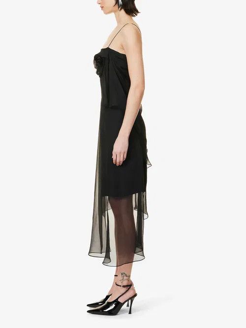 Givenchy o1w1db10126 Dress in Black Size M / US 6-8 / IT 42-44 - 4 Thumbnail