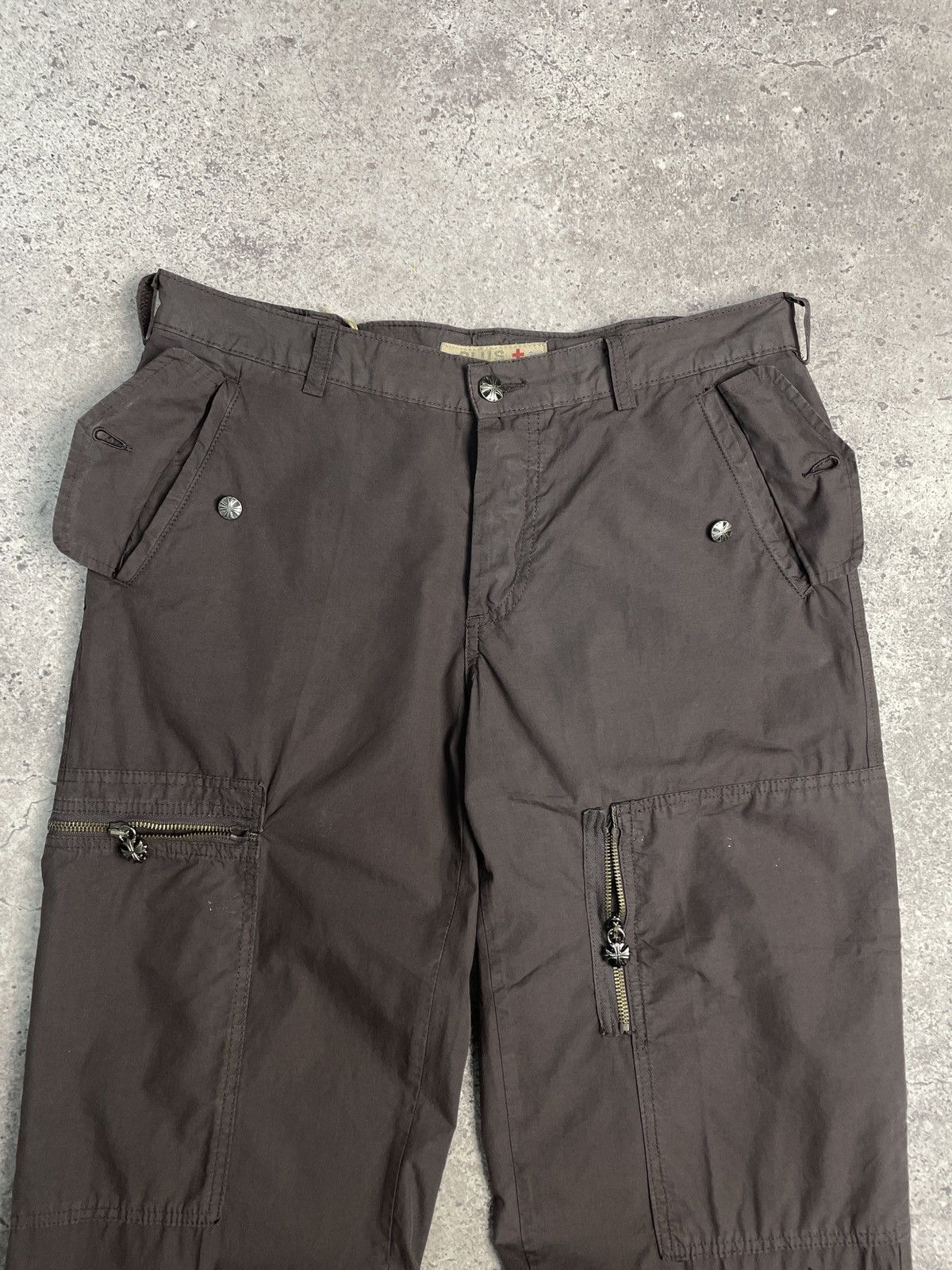 Ed Hardy Vintage Chrome hearts Style Cargo Pants Y2K Size US 30 / EU 46 - 6 Thumbnail