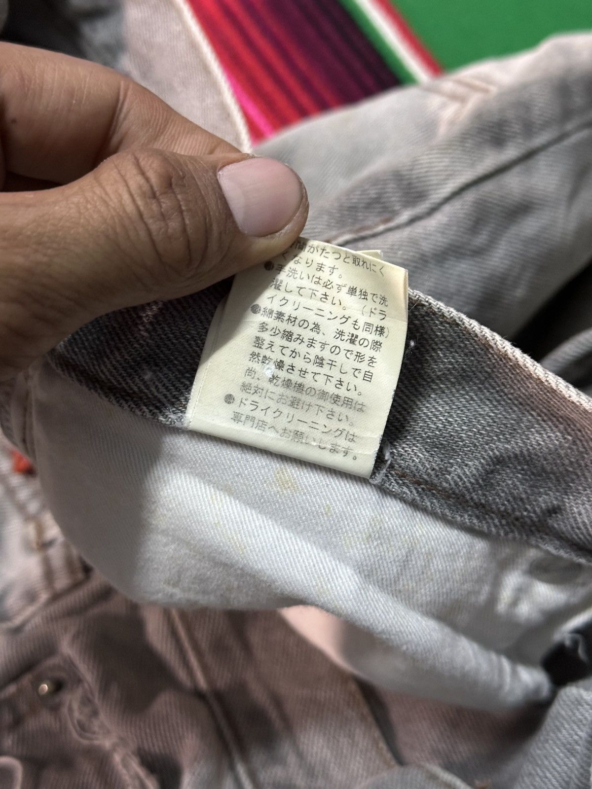 Le Grande Bleu (L.G.B.) Ppfm Distress Denim. Size US 32 / EU 48 - 13 Thumbnail