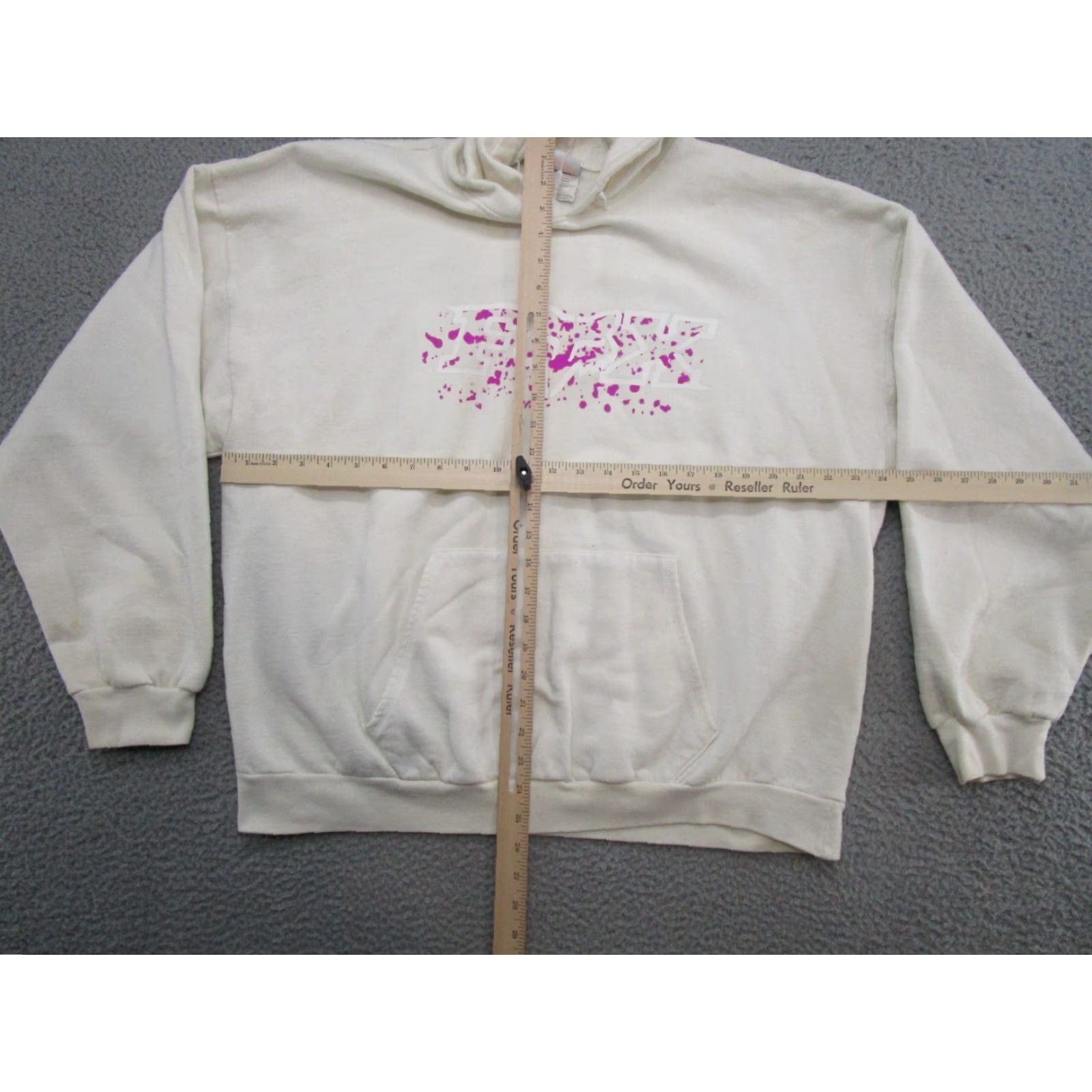 Hanes VINTAGE Fox Racing Monster Energy Motocross Hoodie Sweatshirt Adult 2XL Read Size US XXL / EU 58 / 5 - 6 Thumbnail