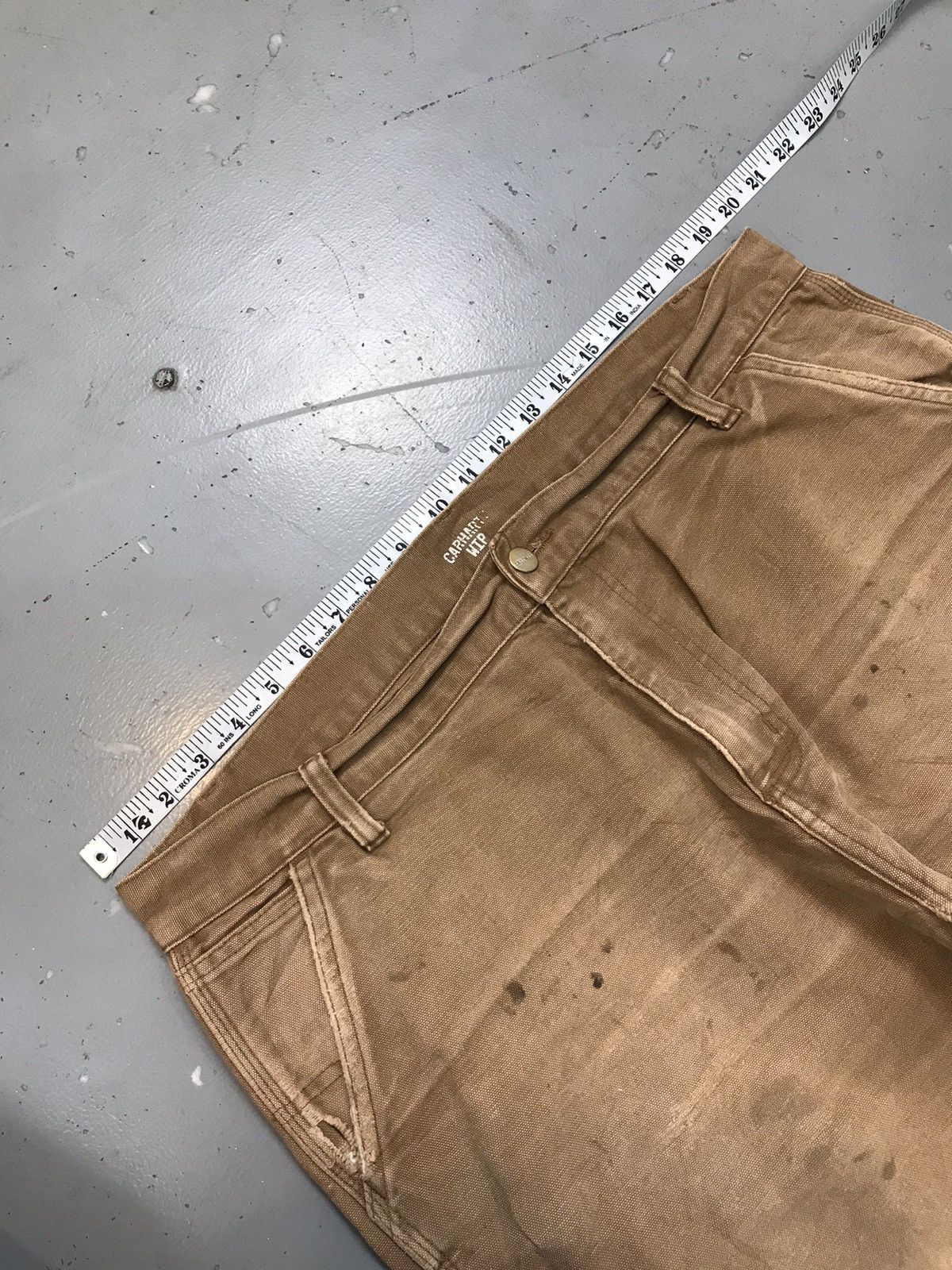 Carhartt Wip × Vintage Vintage Carhartt WIP damaged carpenter denim Size US 40 / EU 56 - 6 Thumbnail