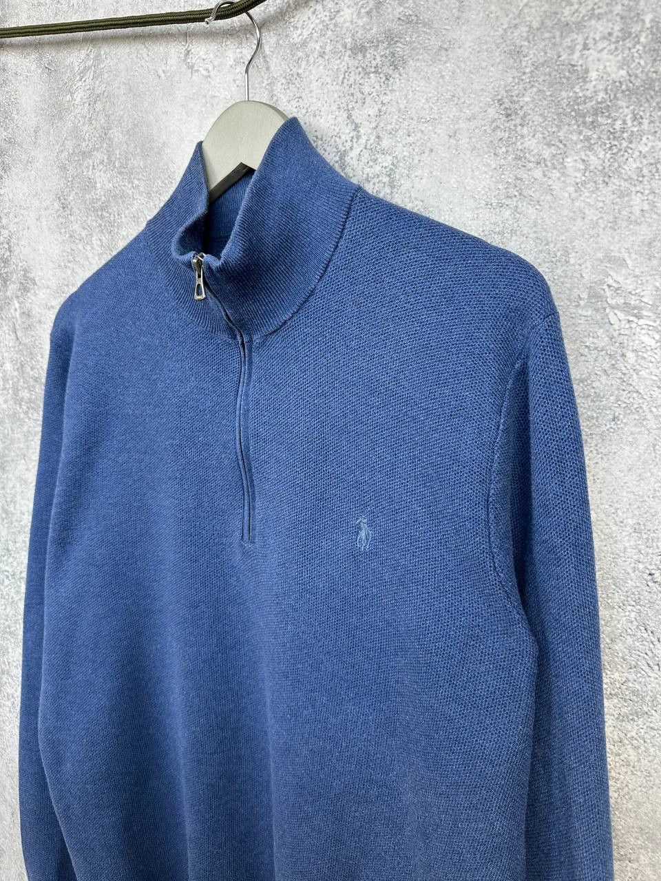 Polo Ralph Lauren Polo Ralph Lauren 1/4 Zip Sweater Cotton Jumper Pullover Size US L / EU 52-54 / 3 - 5 Thumbnail