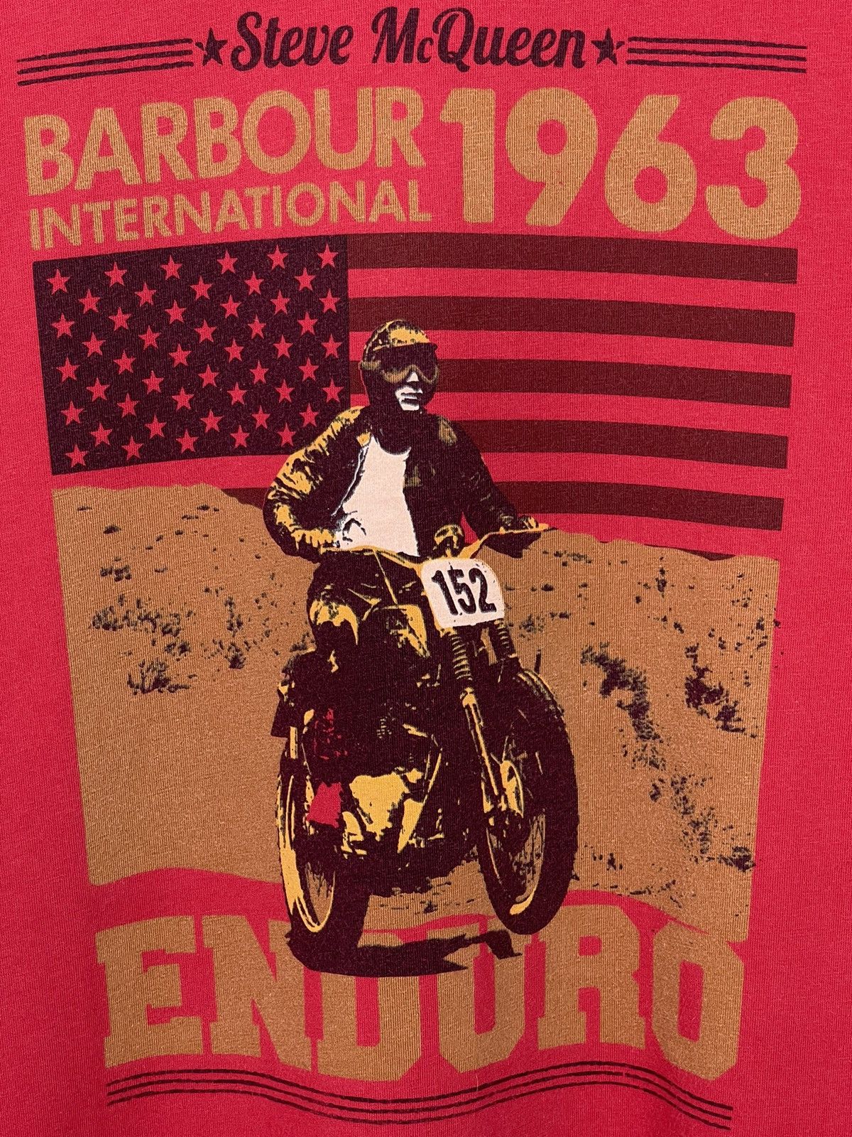 Barbour Barbour International Steeve McQueen 1963 Enduro T-Shirt Size US M / EU 48-50 / 2 - 5 Thumbnail