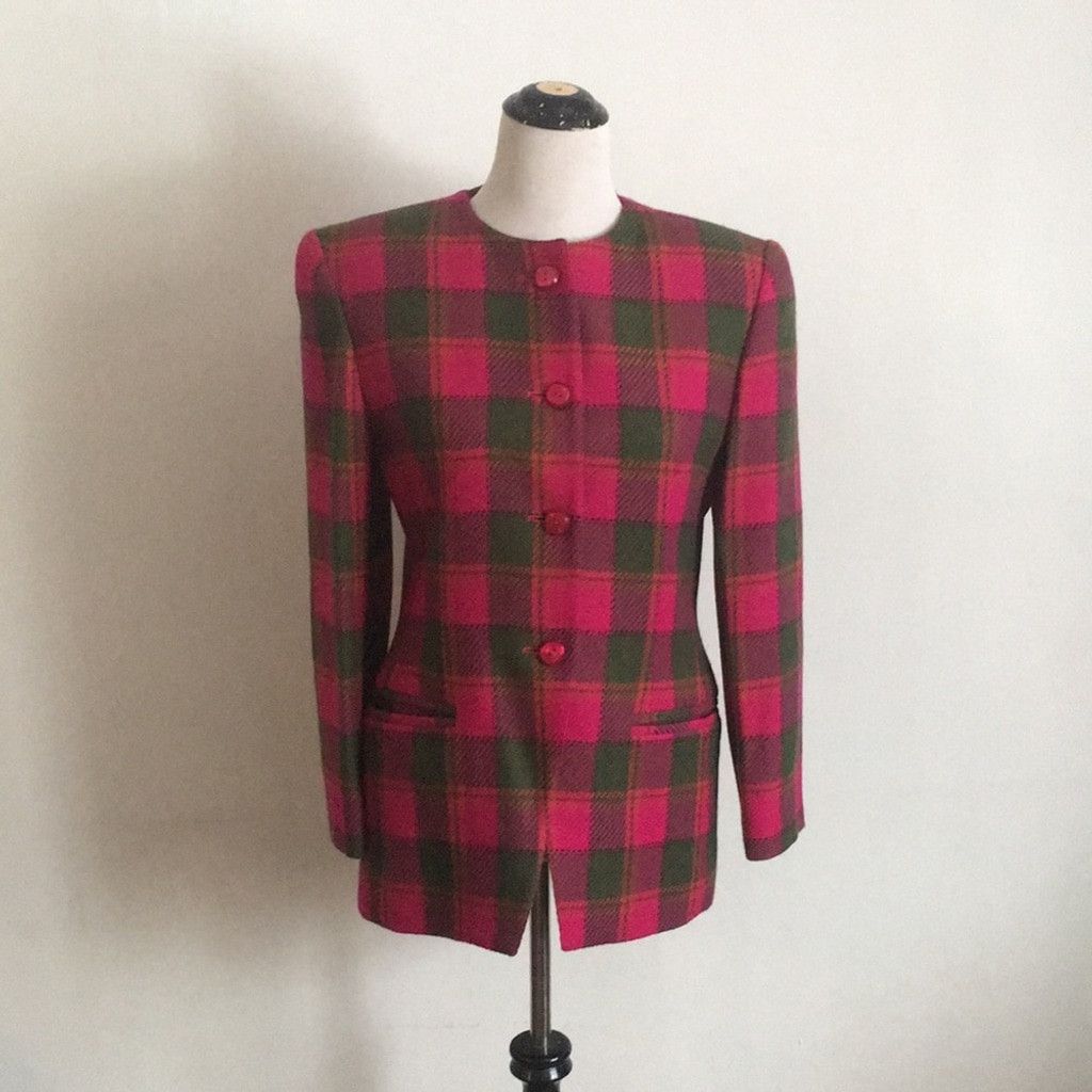Harve Benard Harvé Bernard 100% Wool Blazer: Size 4 Size S / US 4 / IT 40 - 1 Thumbnail
