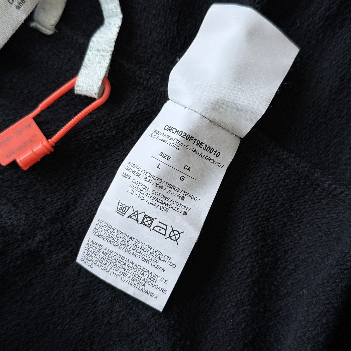 Off-White Off-White Black Acrylic Arrows Logo Sweatpants Size US 34 / EU 50 - 8 Thumbnail