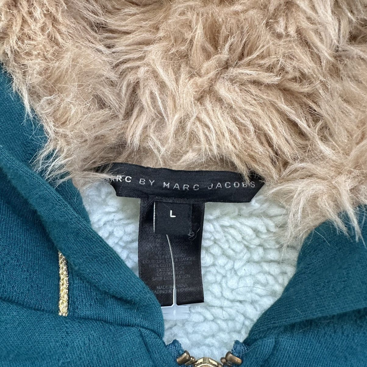 If Six Was Nine × Marc by Marc Jacobs Marc jacobs Zip Faux Fur Hoodie LGB Style Size L / US 10 / IT 46 - 6 Thumbnail