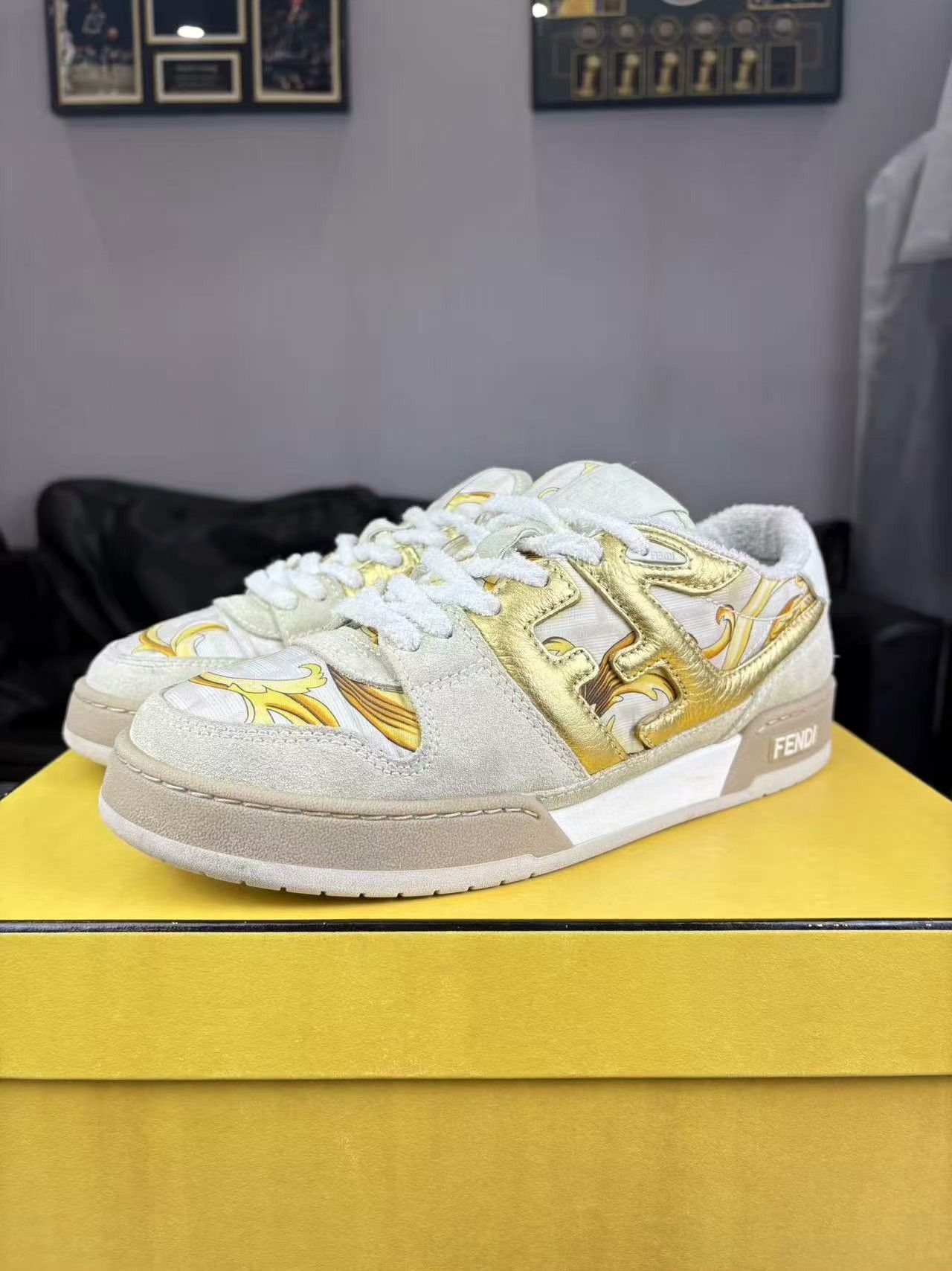 Fendi Fendi Collab Lowtop Sneakers 41 Men Size US 8.5 / EU 41-42 - 1 Thumbnail
