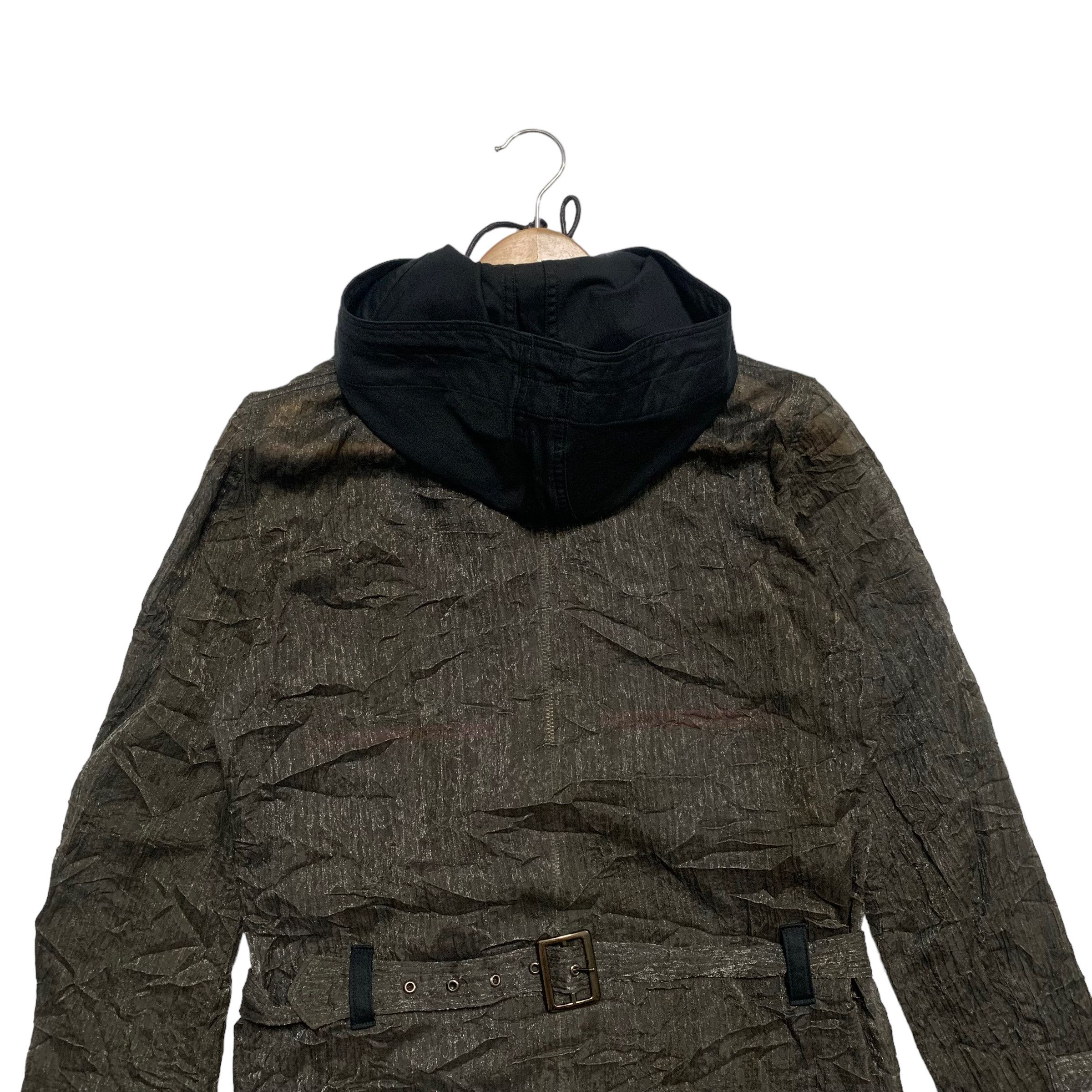 Japanese Brand Kohshin Satoh Hooded Double Layer Jacket Size US S / EU 44-46 / 1 - 8 Thumbnail