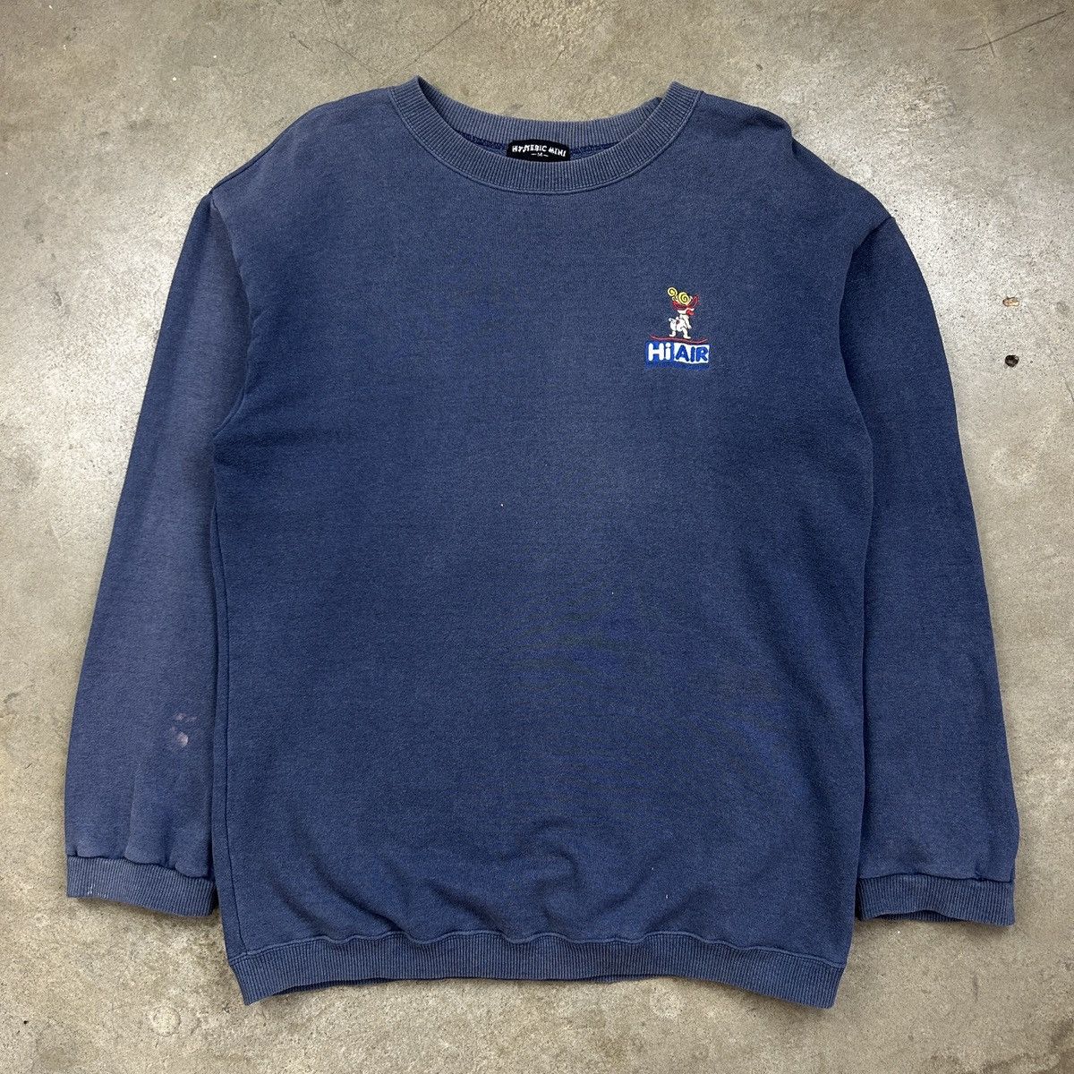 Hysteric Glamour × Japanese Brand × Vintage 1980-90s Hysteric Mini - Baby Diaper Sweatshirt Size US XL / EU 56 / 4 - 10 Thumbnail