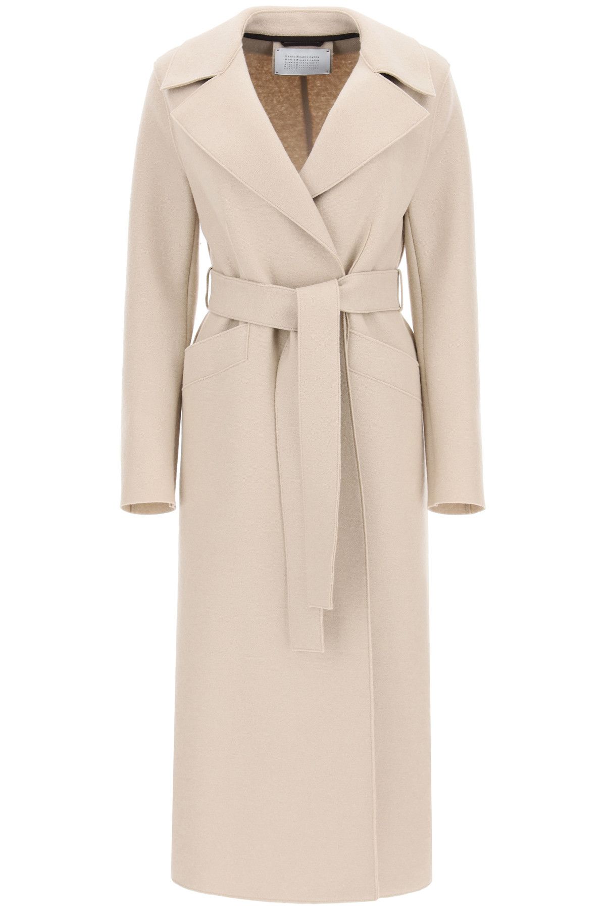 Harris Wharf London HARRIS WHARF LONDON Long Coat In Pressed Wool Size XS / US 0-2 / IT 36-38 - 1 Thumbnail