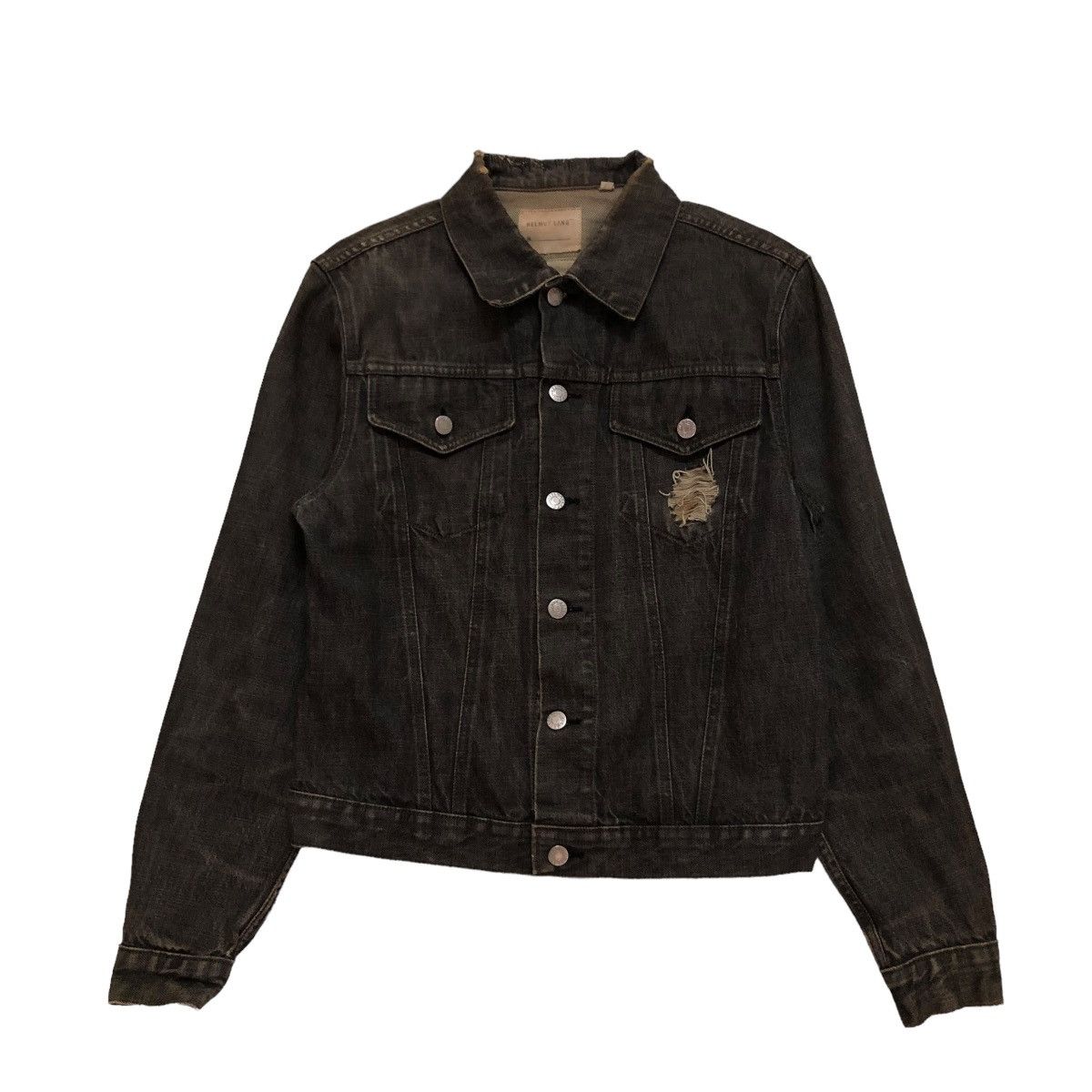 Helmut Lang Trace Denim Jacket - Black | Grailed