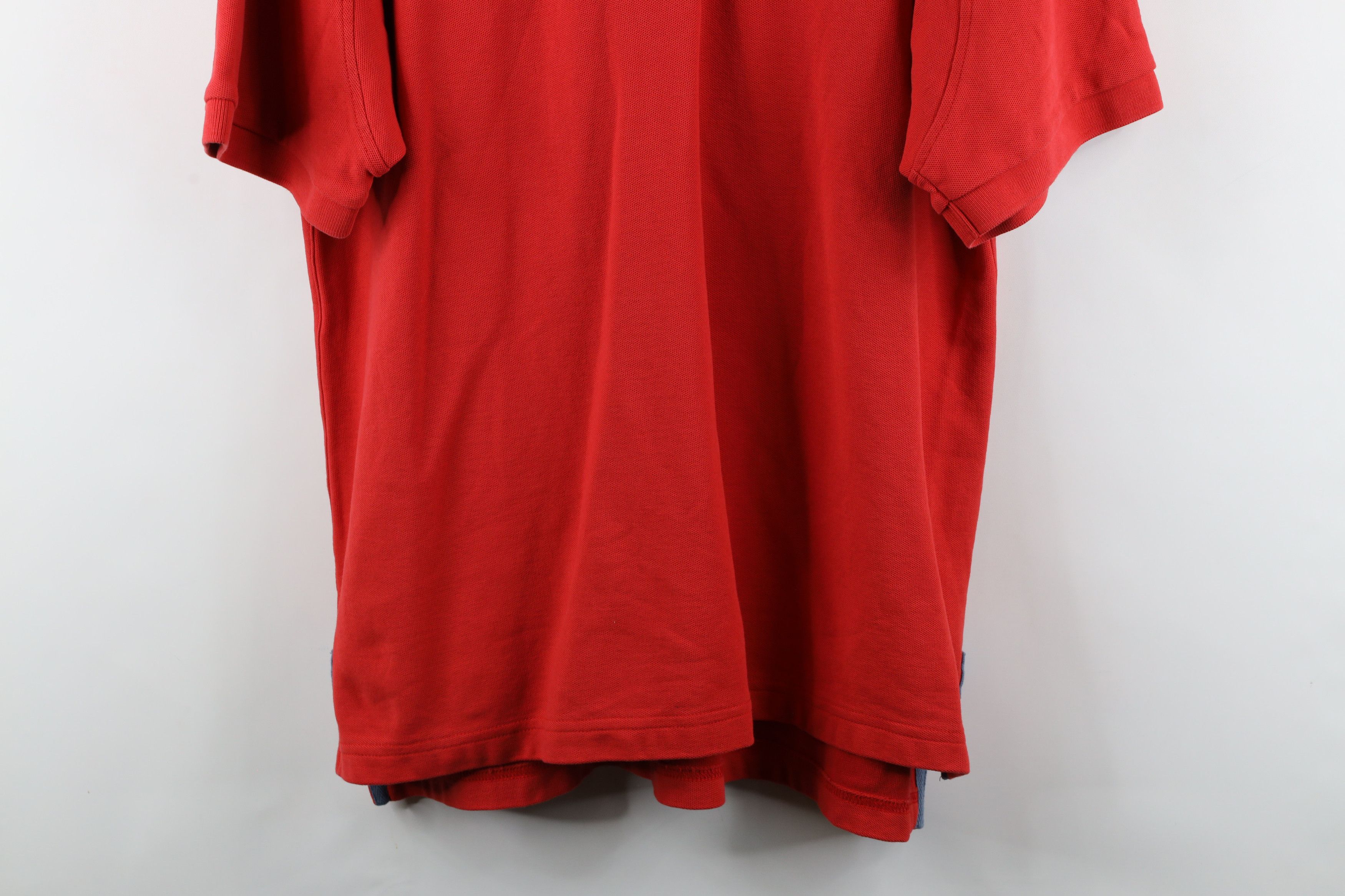 Orvis × Vintage Vintage Orvis Heavyweight Collared Polo Shirt Red Cotton Size US L / EU 52-54 / 3 - 3 Thumbnail