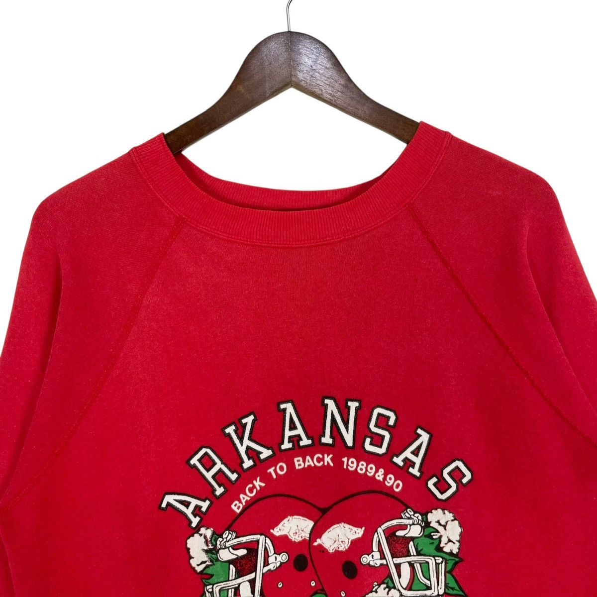 NFL Vintage 80s Arkansas Cotton Bowl Big Logo College Football Size US M / EU 48-50 / 2 - 7 Thumbnail