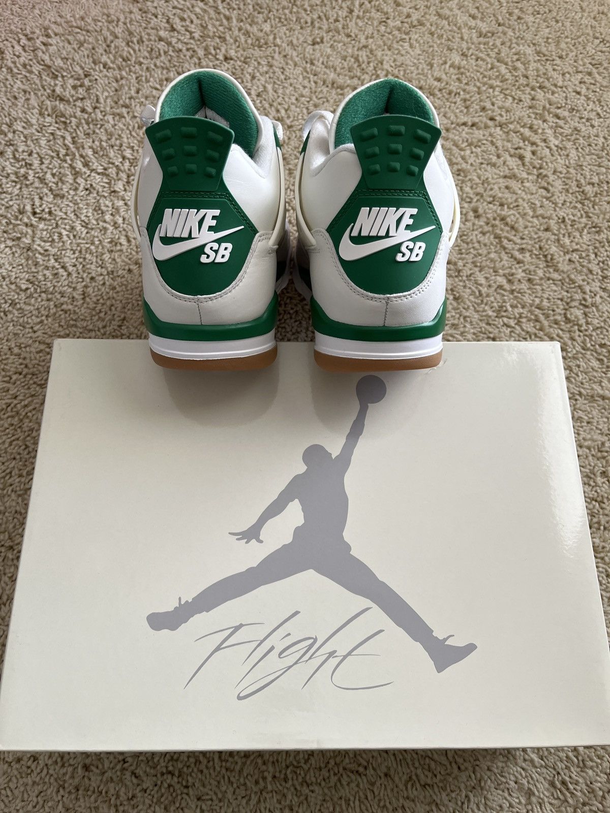 Jordan Brand × Nike Nike sb Jordan 4 pine green Size US 8 / EU 41 - 5 Thumbnail