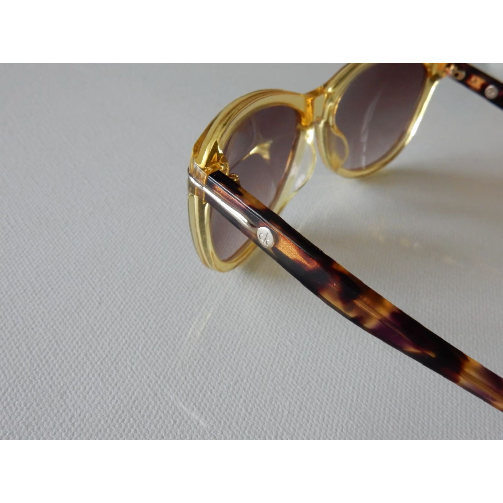 Calvin Klein Calvin Klein Women's Sunglasses Brown 56mm UV Protection Fashion Accessories Size ONE SIZE - 4 Thumbnail