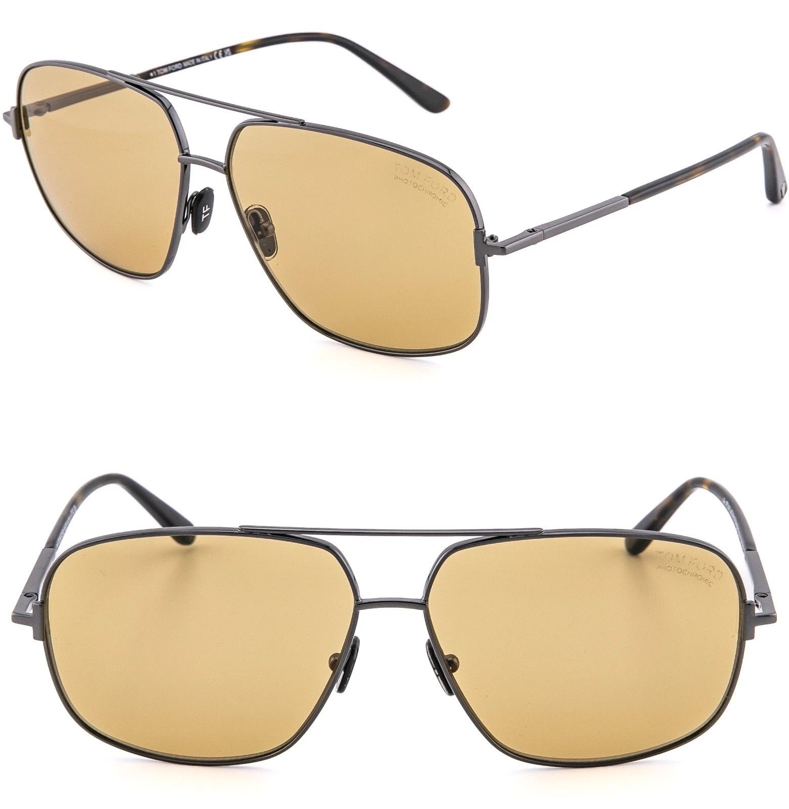 Tom Ford TOM FORD TEX TF1096 28E Brown Sunglasses 1096 FT1096 Size ONE SIZE - 1 Thumbnail