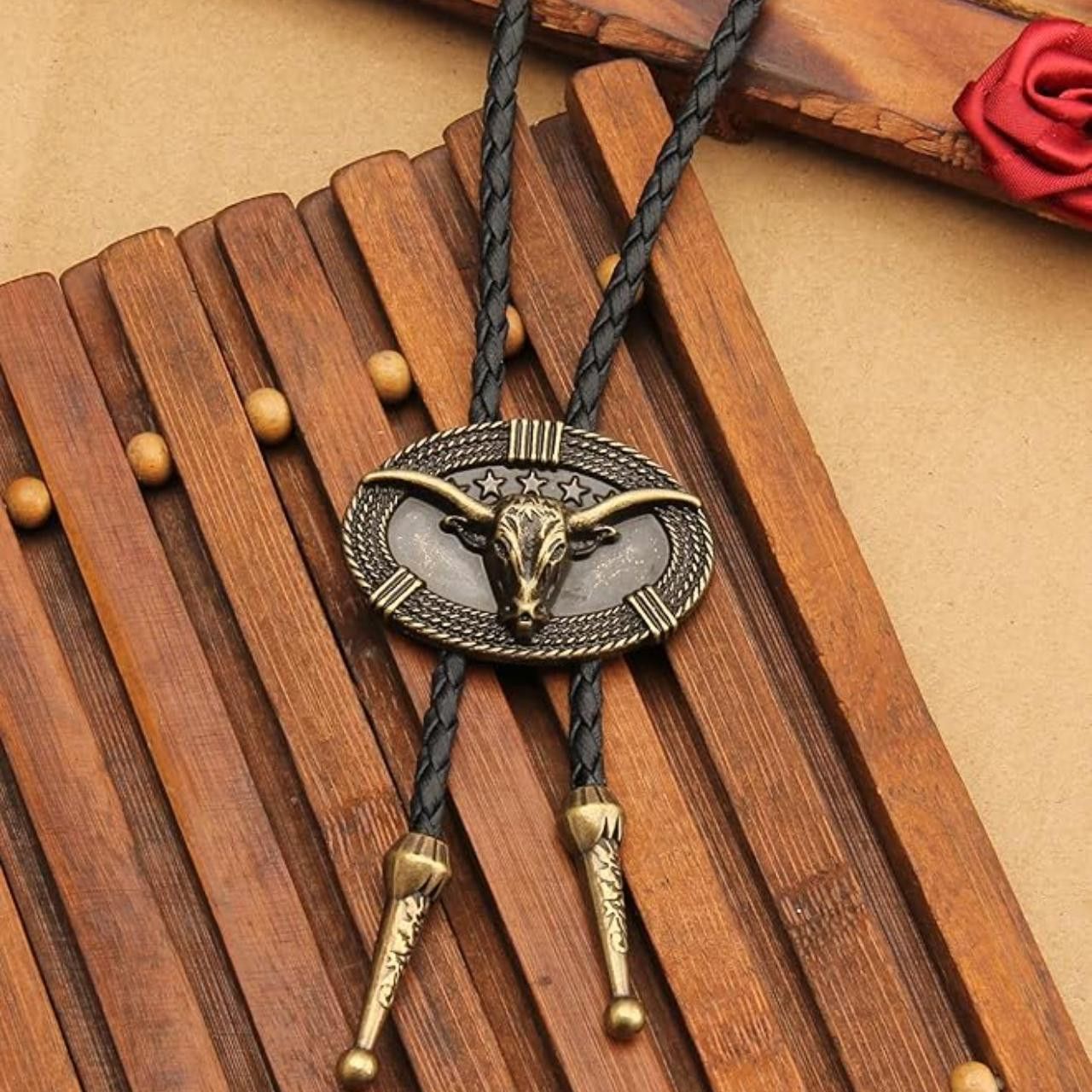 Other Western Cow Skull Bolo Ties Size ONE SIZE - 6 Thumbnail