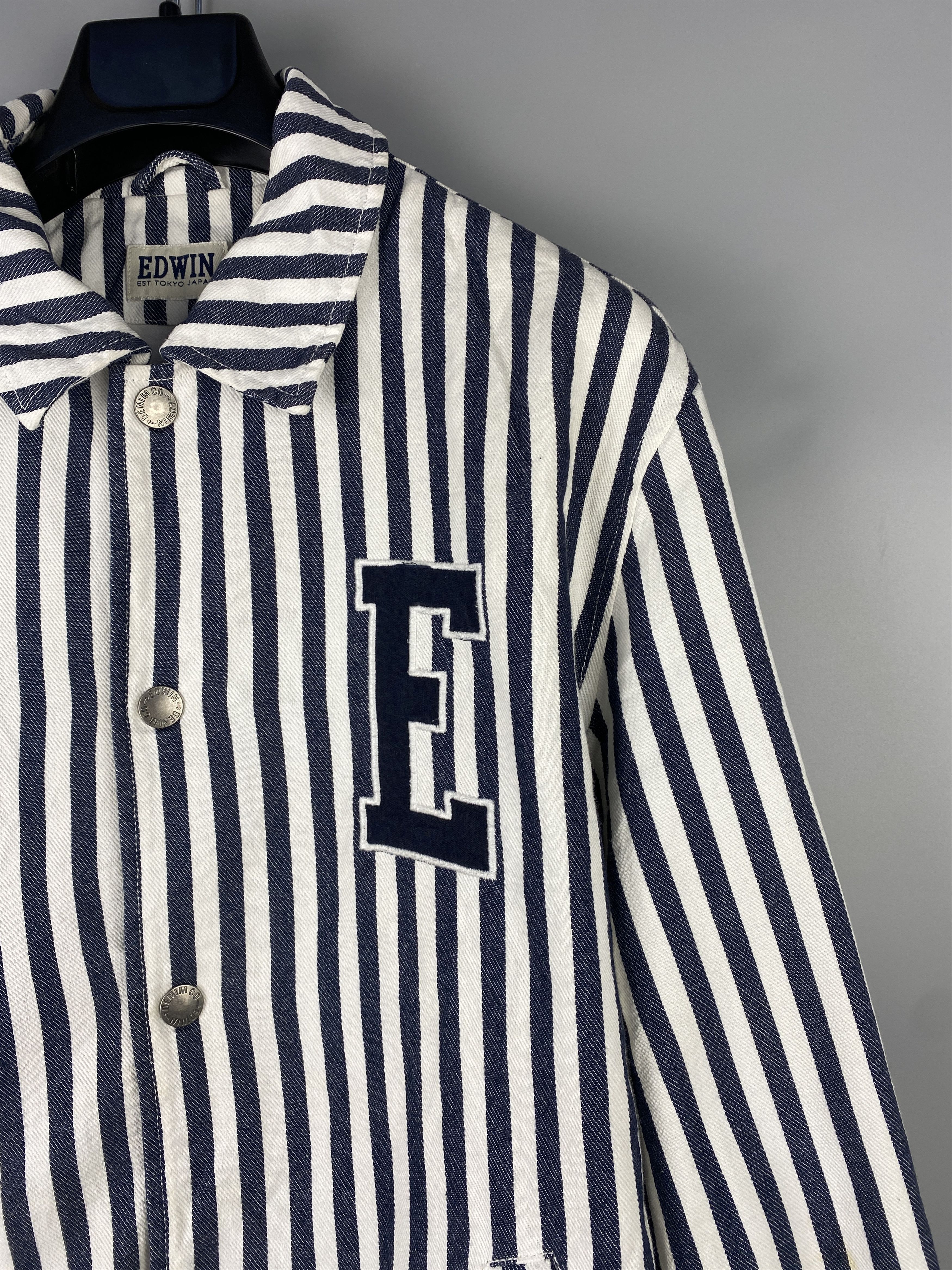 Edwin Edwin Japan Button Overshirt Bomber Jacket Size US L / EU 52-54 / 3 - 5 Thumbnail