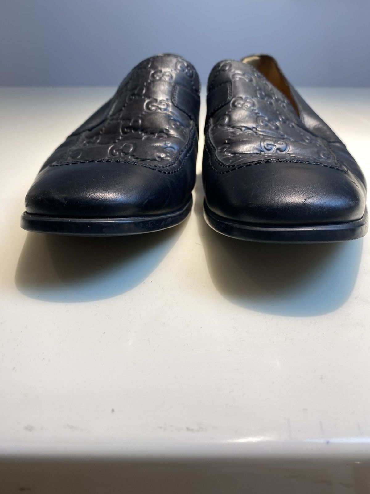 Gucci Gucci Guccissima leather slip-on loafers 42.5 Size US 9.5 / EU 42-43 - 2 Thumbnail