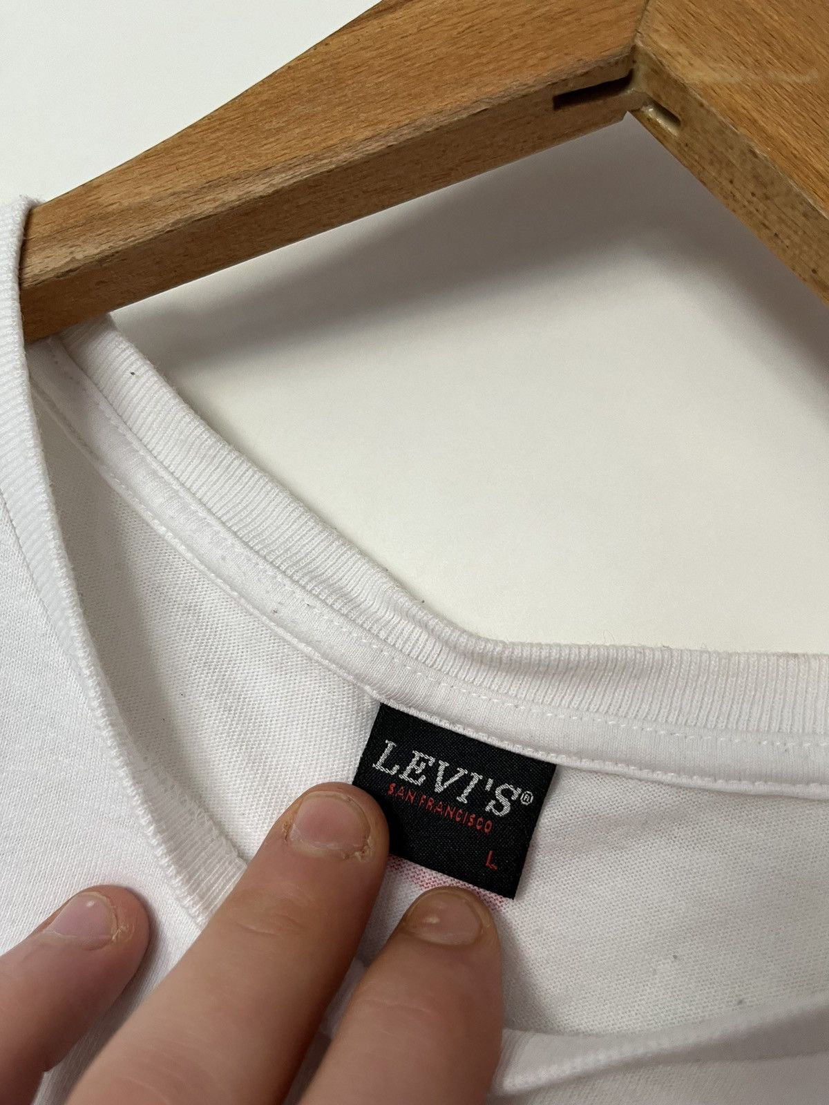 Levi's × Levi's Vintage Clothing × Vintage Vintage Early 00s Levis x Mr Oizo Flat Soundz Tee Rare Y2K Size US L / EU 52-54 / 3 - 5 Thumbnail