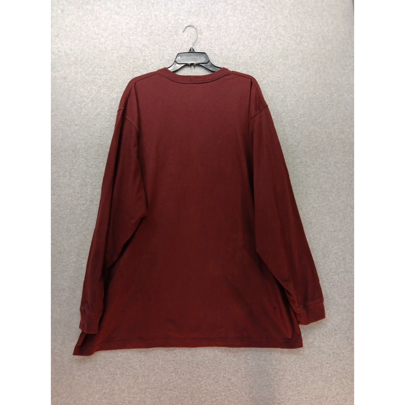 Carhartt Carhartt T-shirt Mens 2XL Tall Maroon Original Fit Long Sleeve Pullover Size US XXL / EU 58 / 5 - 5 Thumbnail