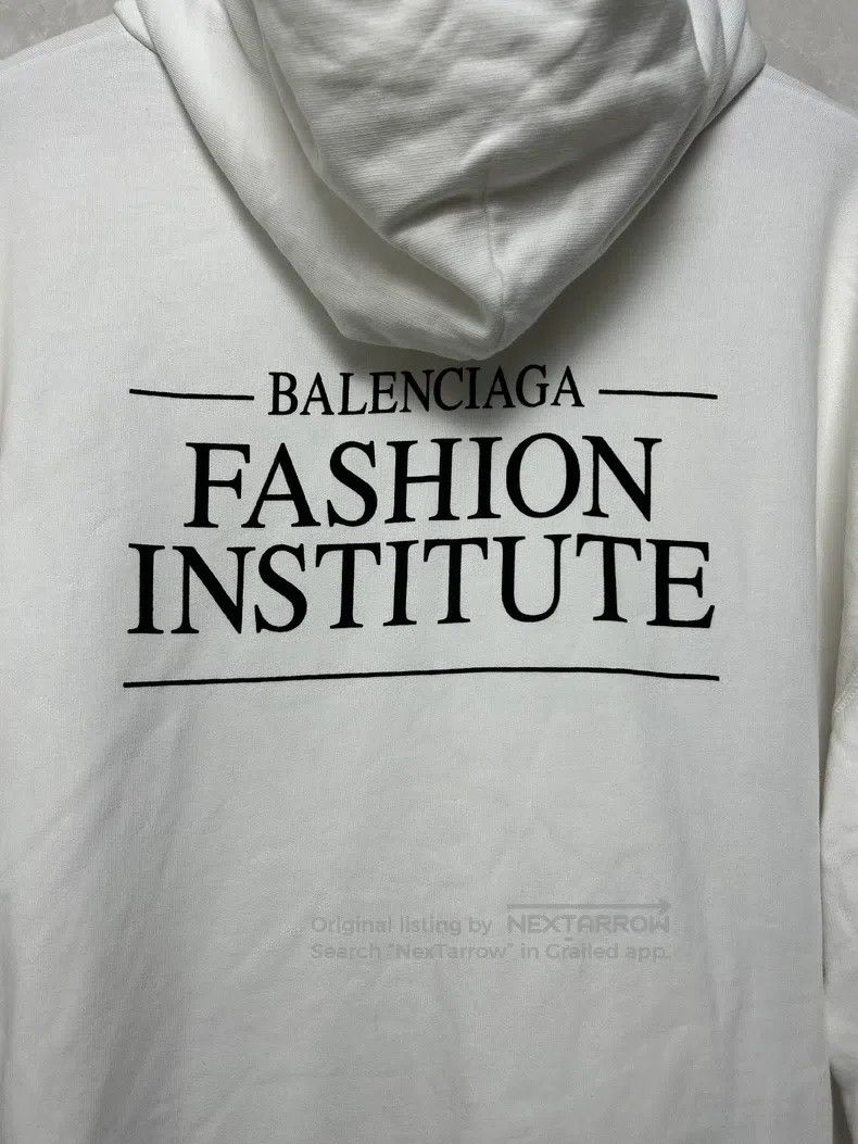 Balenciaga Balenciaga Solid Color Long Sleeve Logo Printed Sweatshirt Size US XXS / EU 40 - 4 Thumbnail