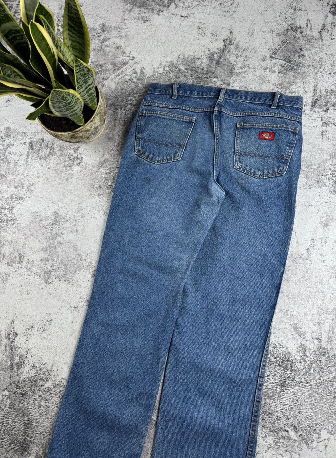 Dickies Faded Dickies Work Y2K Very Worn Denim 38/32 Jeans Pants Size US 38 / EU 54 - 16 Thumbnail