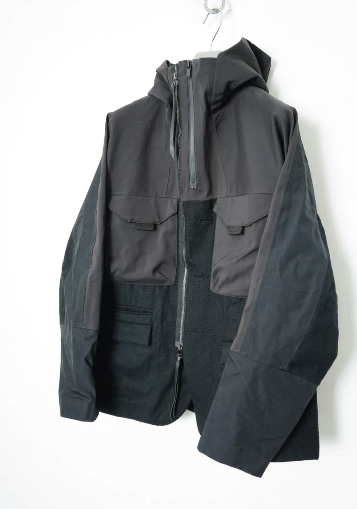 The Viridi-anne The Viridi Anne Wool Panel Windbreaker Size US S / EU 44-46 / 1 - 1 Thumbnail
