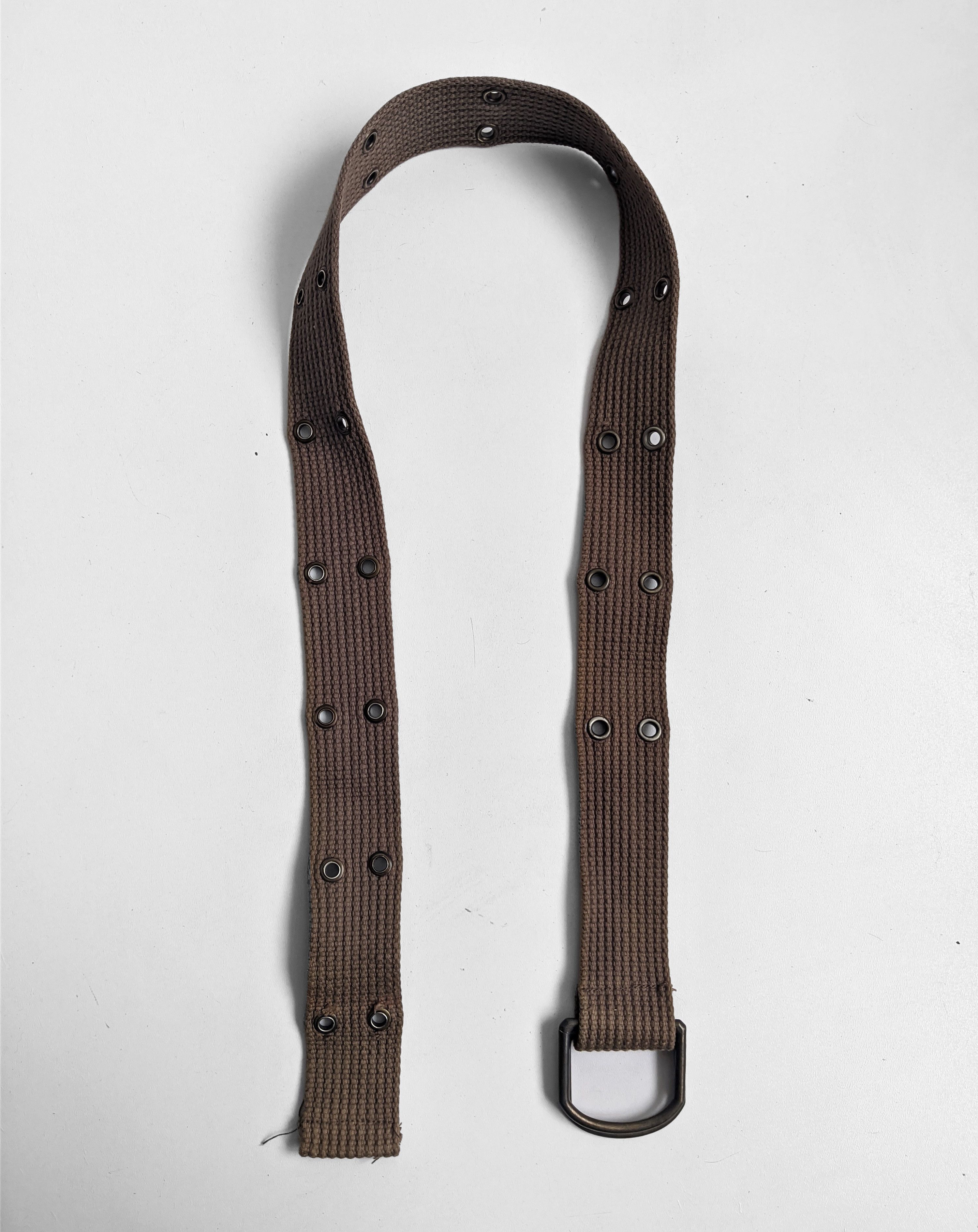 Vintage Japanese cotton belt studed black y2k Size ONE SIZE - 1 Thumbnail