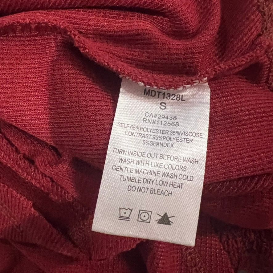 Miss Me Miss Me Women's Red Lace Tunic Top Size Small Long Sleeve Size S / US 4 / IT 40 - 7 Thumbnail
