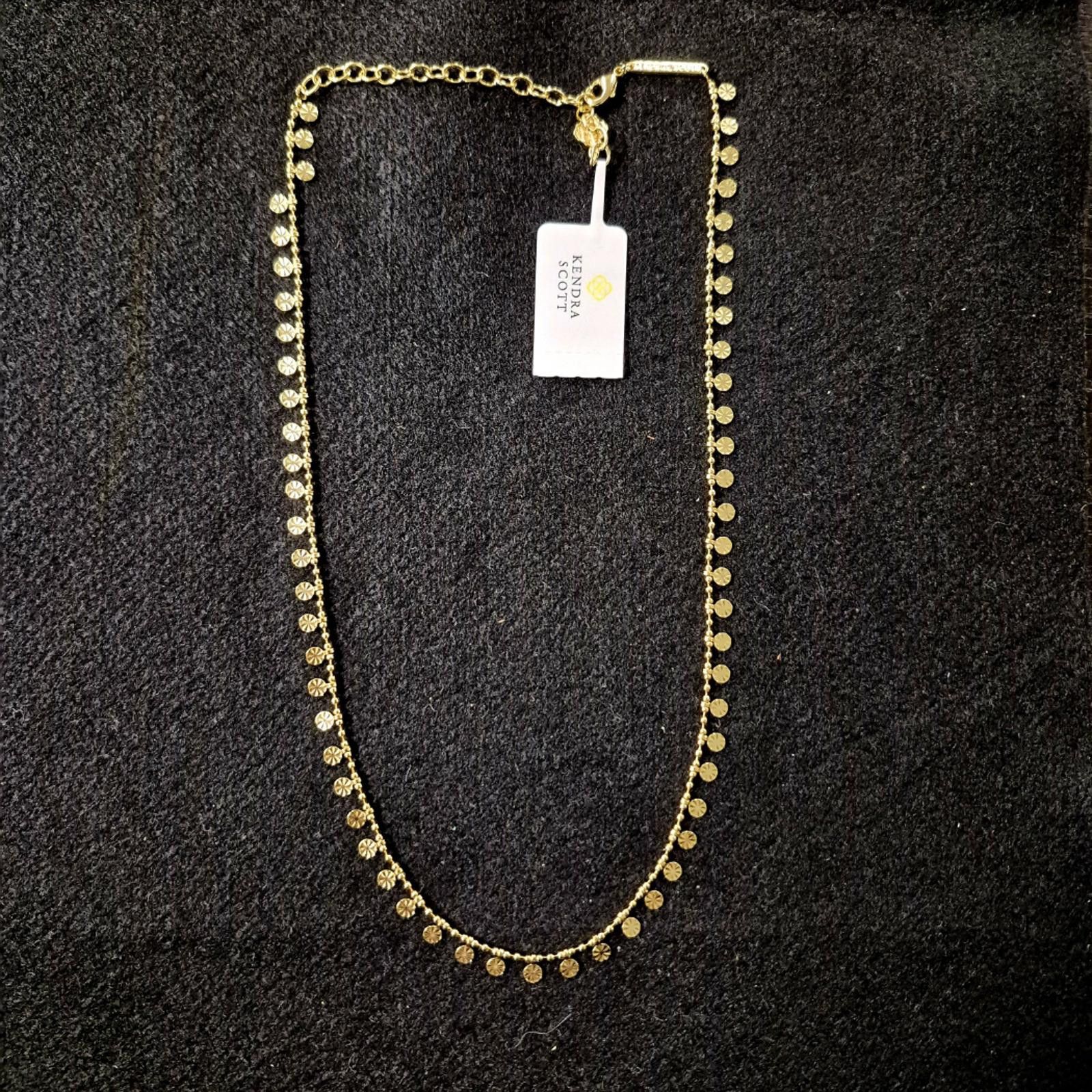 Other Kendra Scott Textured Disc Charm Statement Necklace Size ONE SIZE - 2 Thumbnail