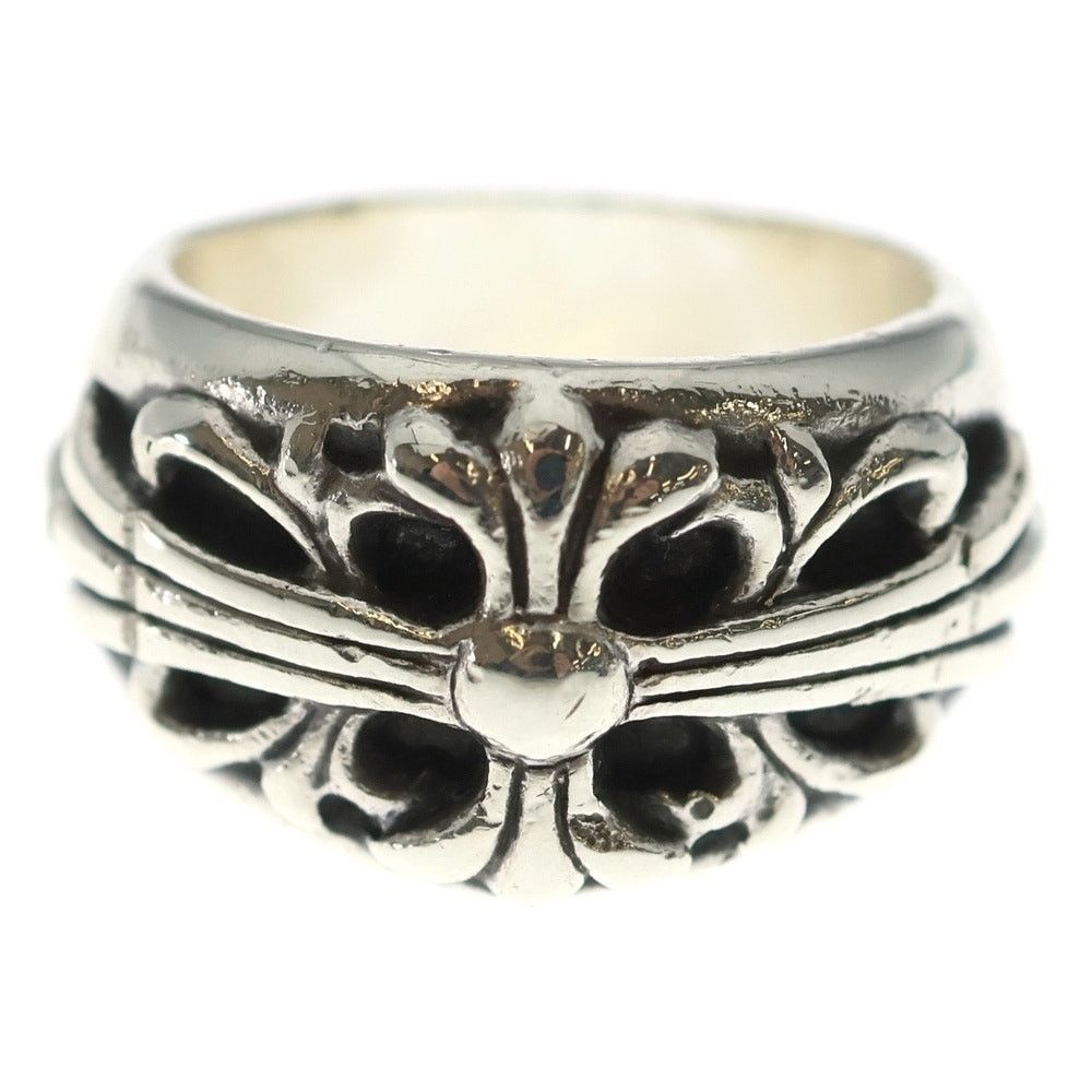 Chrome Hearts Chrome Hearts Floral Cross Silver Ring BCA346 Size ONE SIZE - 4 Thumbnail