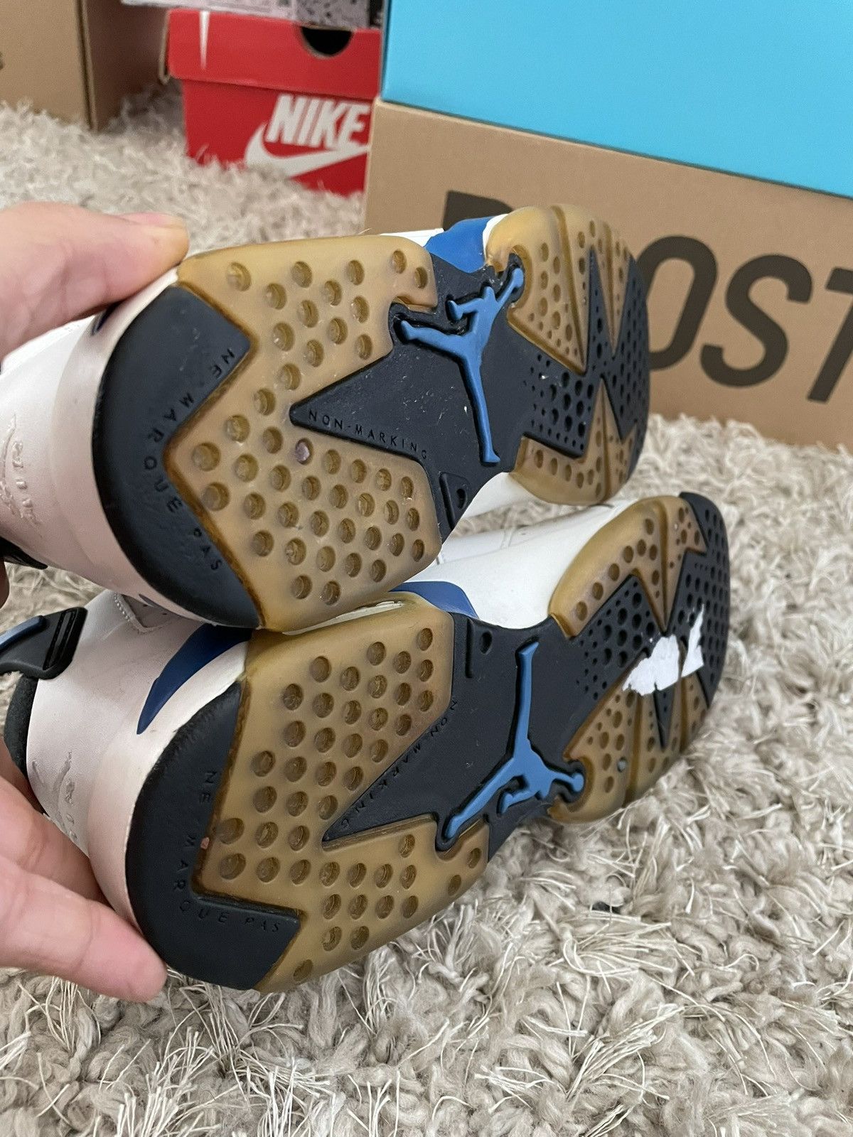 Jordan Brand Jordan 6 Sport Blue Size US 6 / EU 39 - 9 Thumbnail