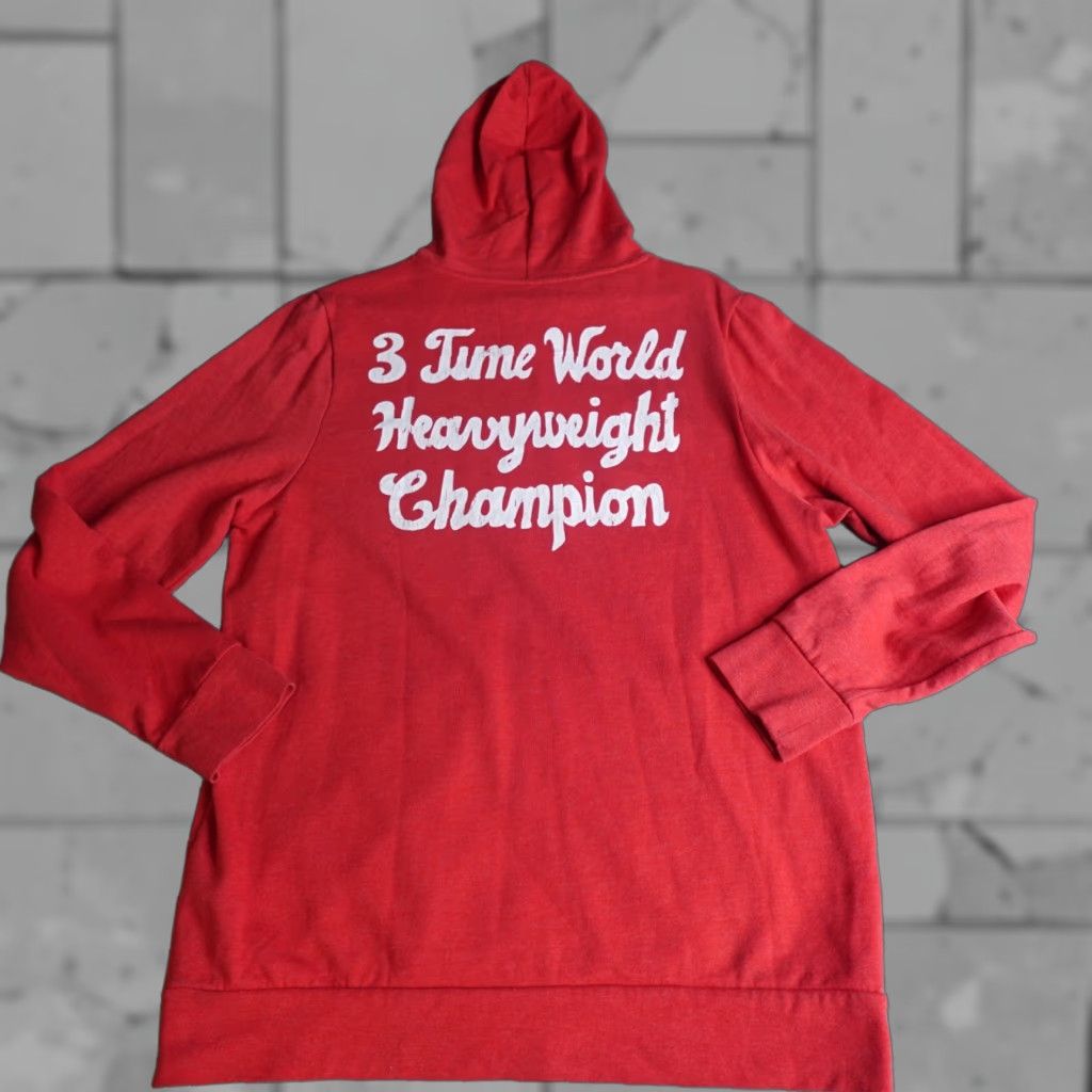 Under Armour Roots of Fight Hoodie Men M Red Muhammad Ali 3 Time World Champion Full Zip Pockets Graphic Print Size US M / EU 48-50 / 2 - 1 Thumbnail
