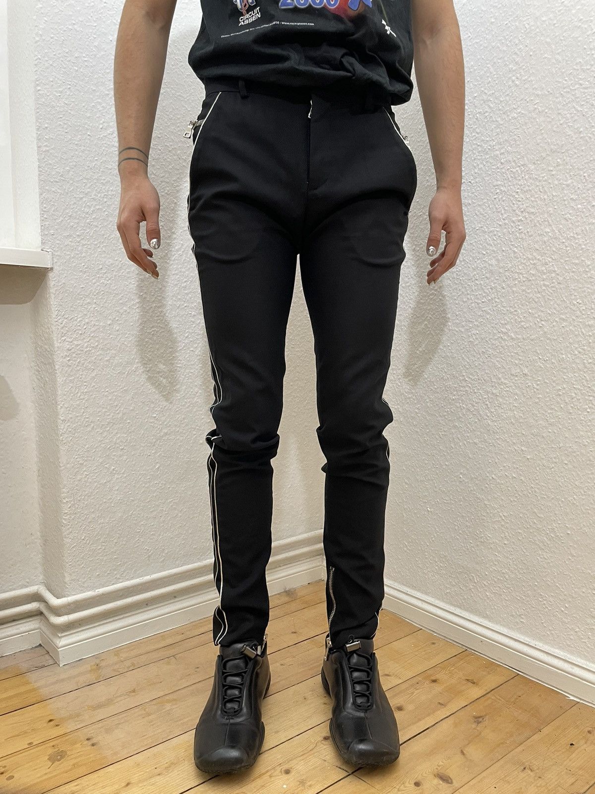 Balmain Balmain Zipper Slim Trousers Size US 30 / EU 46 - 14 Thumbnail