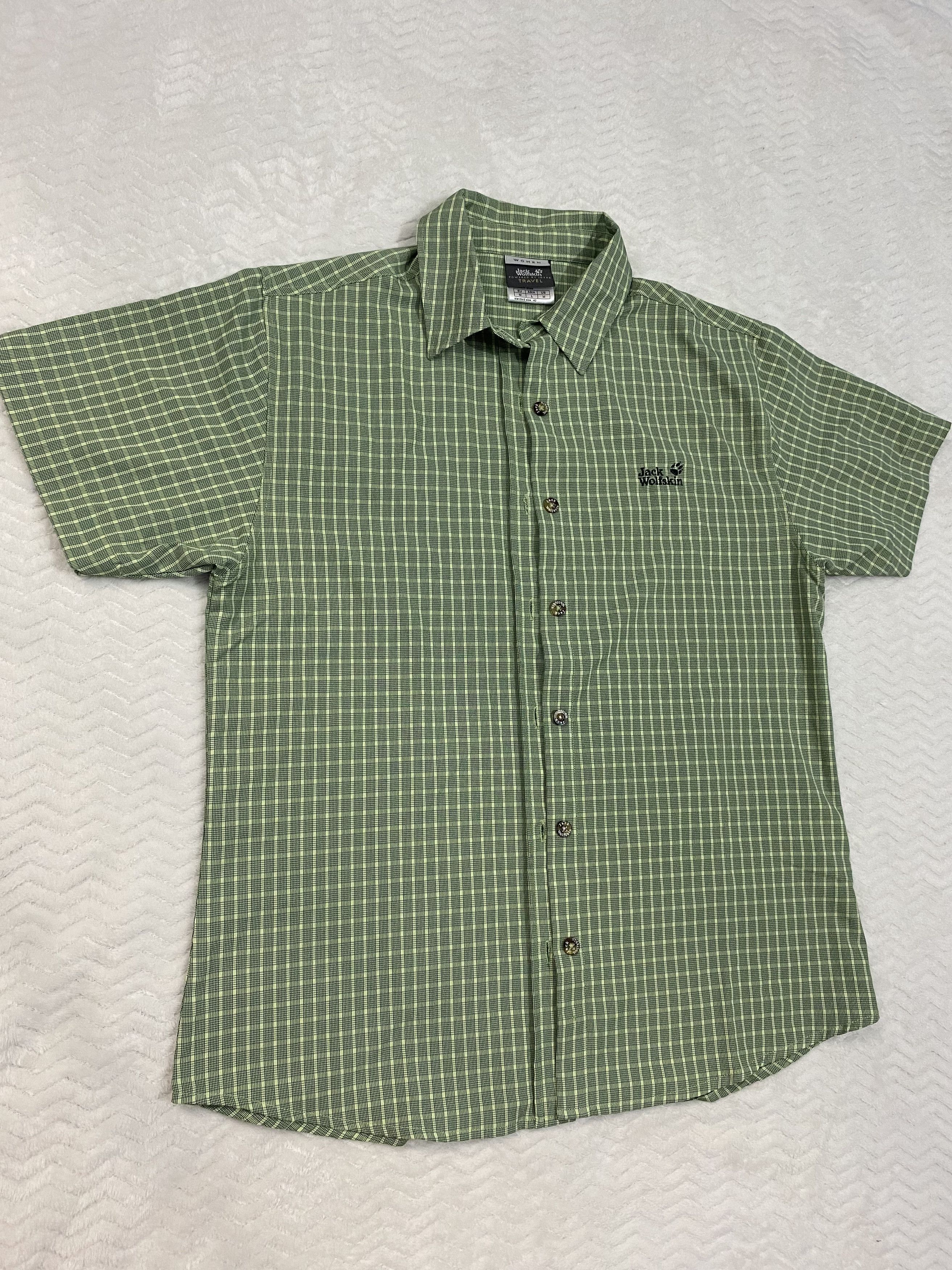 Jack Wolfskin × Vintage JACK WOLFSKINS SHIRT BUTTON UP Size M / US 6-8 / IT 42-44 - 1 Thumbnail